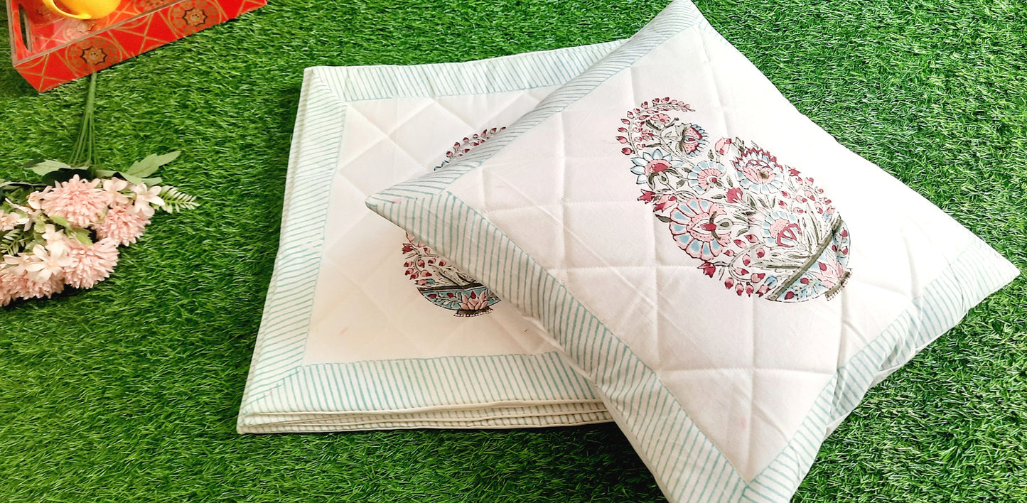 Handblock Printed Cushion Covers
