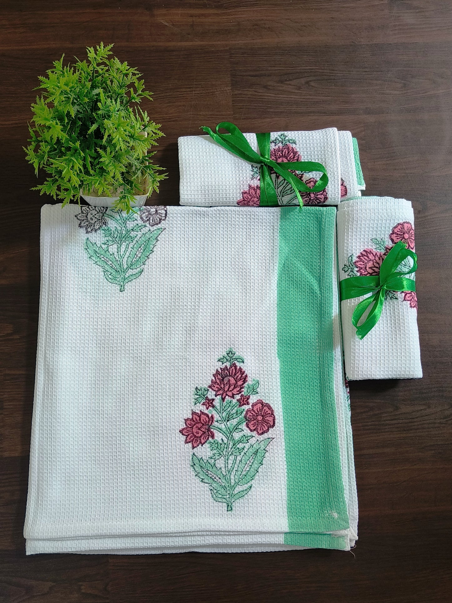 Handblock Printed Towels