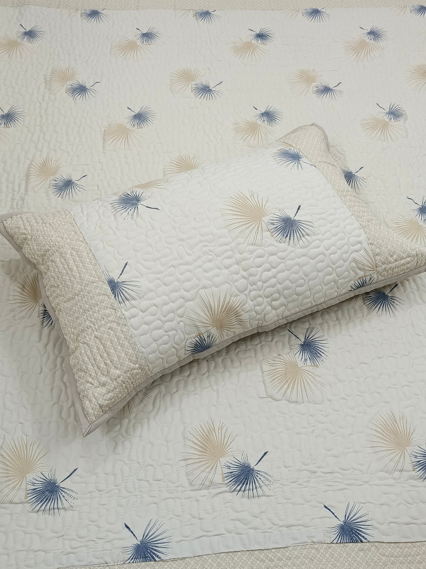 FRESH ARRIVAL Handblock Printed Premium Mulmul Bedcovers