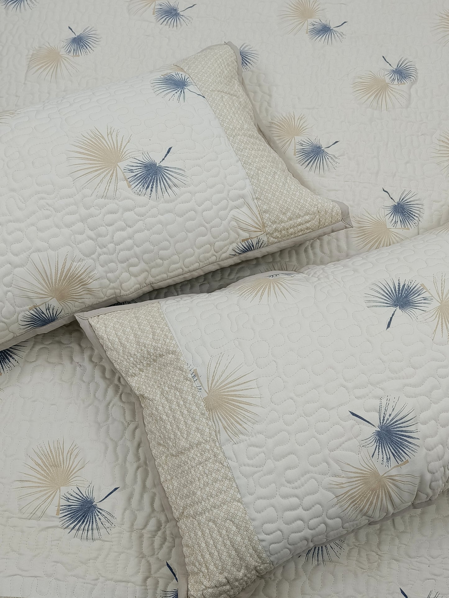 FRESH ARRIVAL Handblock Printed Premium Mulmul Bedcovers