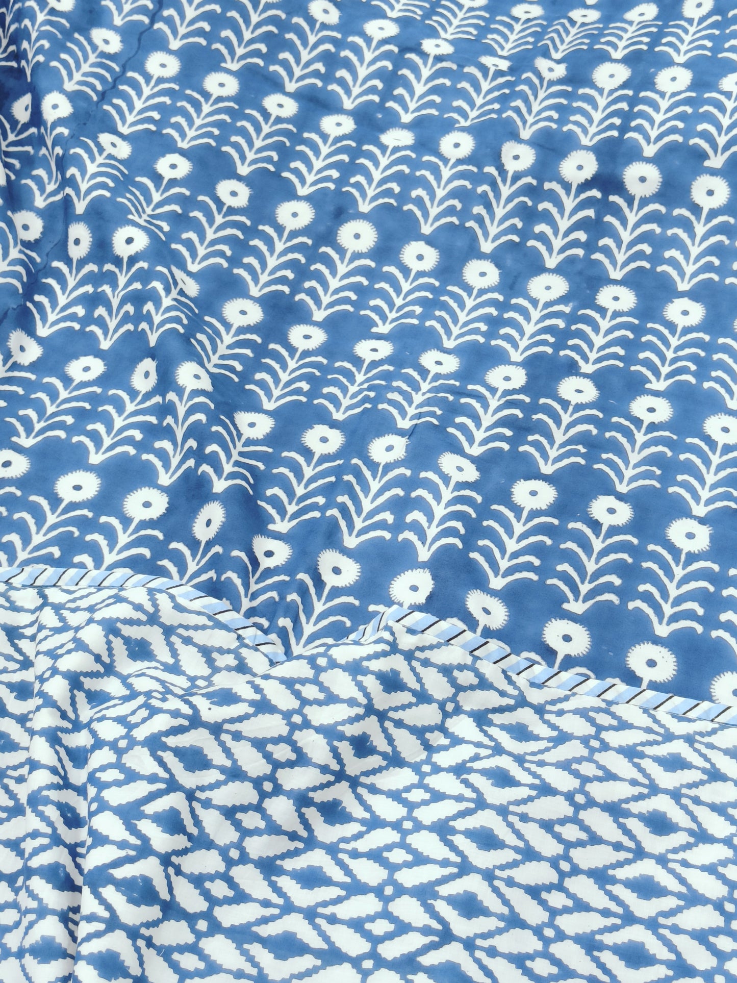 Handblock Printed Premium Double Bed Dohar