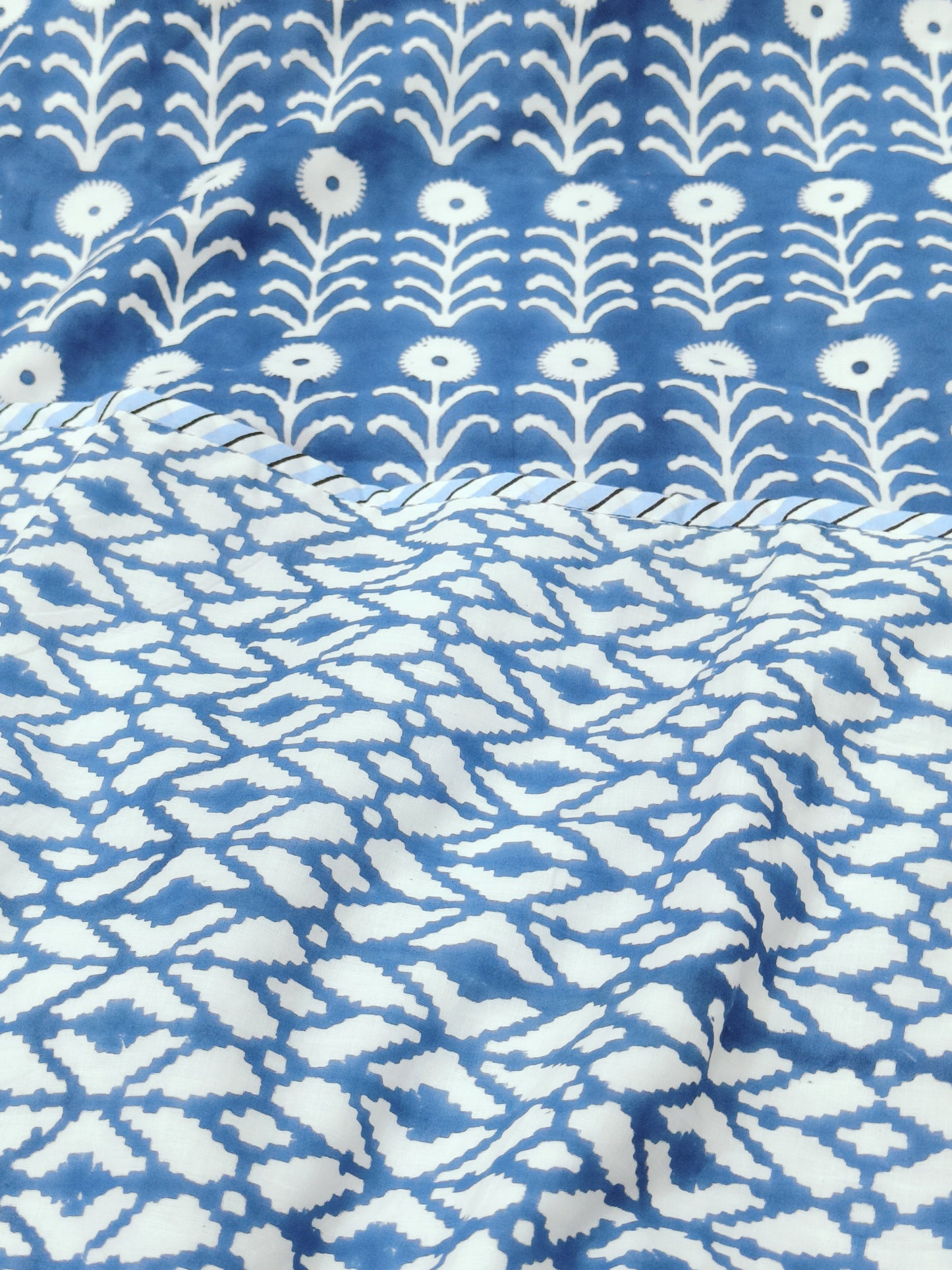 Handblock Printed Premium Double Bed Dohar