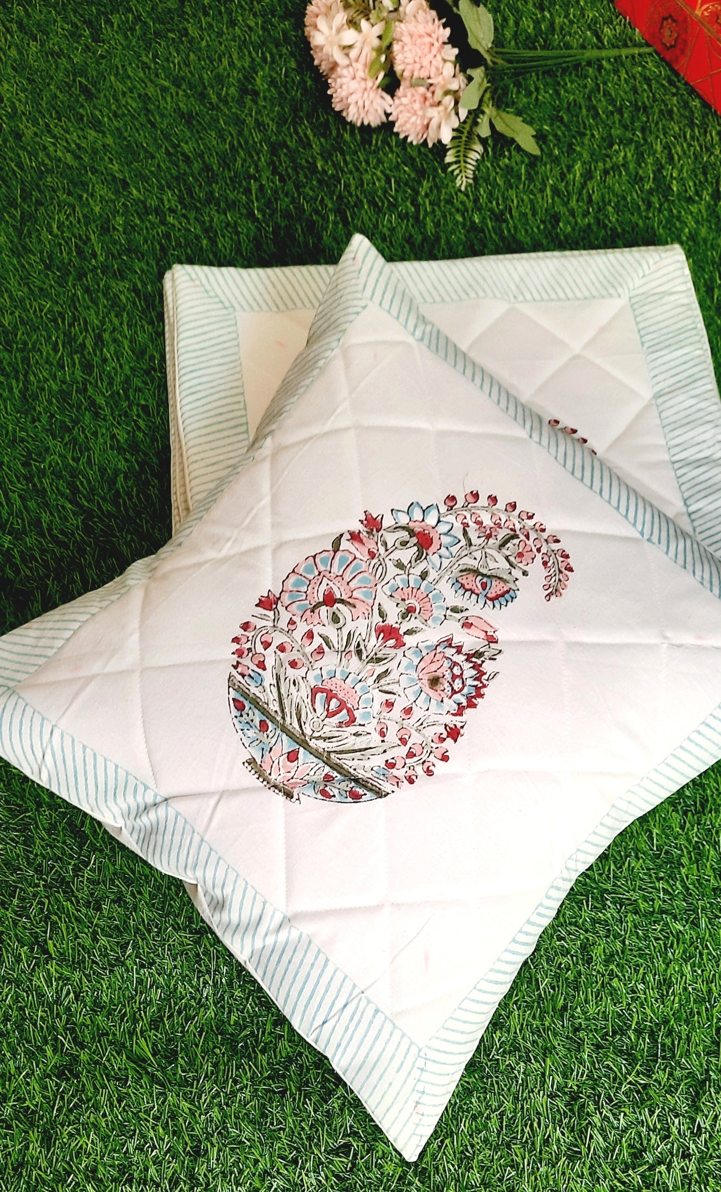 Handblock Printed Cushion Covers