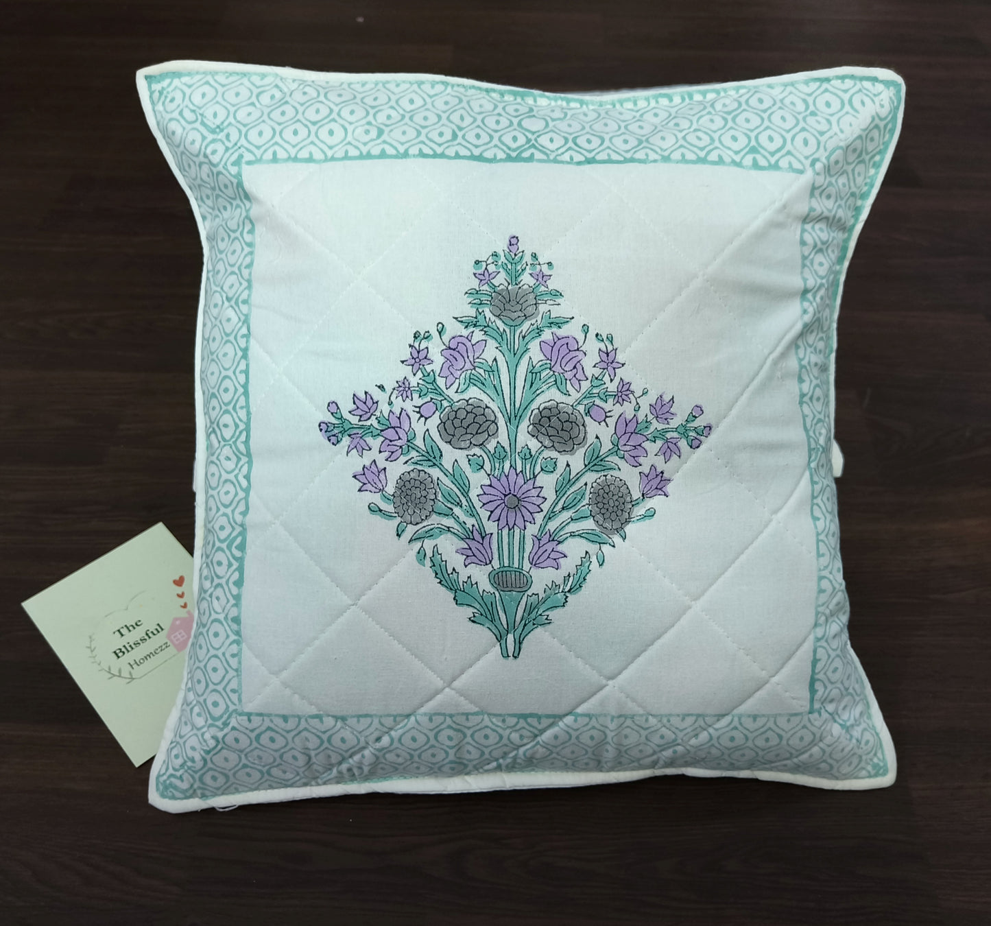 Handblock Printed Cushion Cover