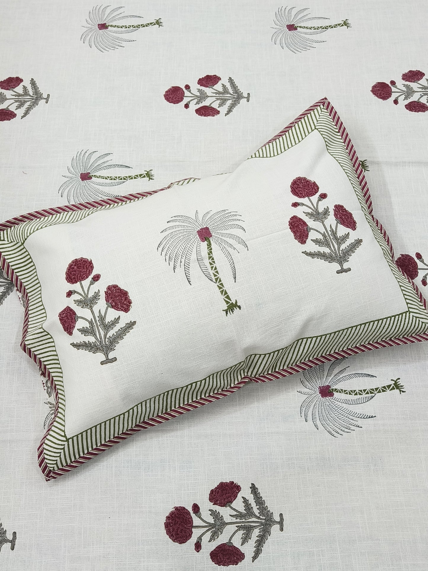 Handblock Printed Premium SLUB Bedcovers