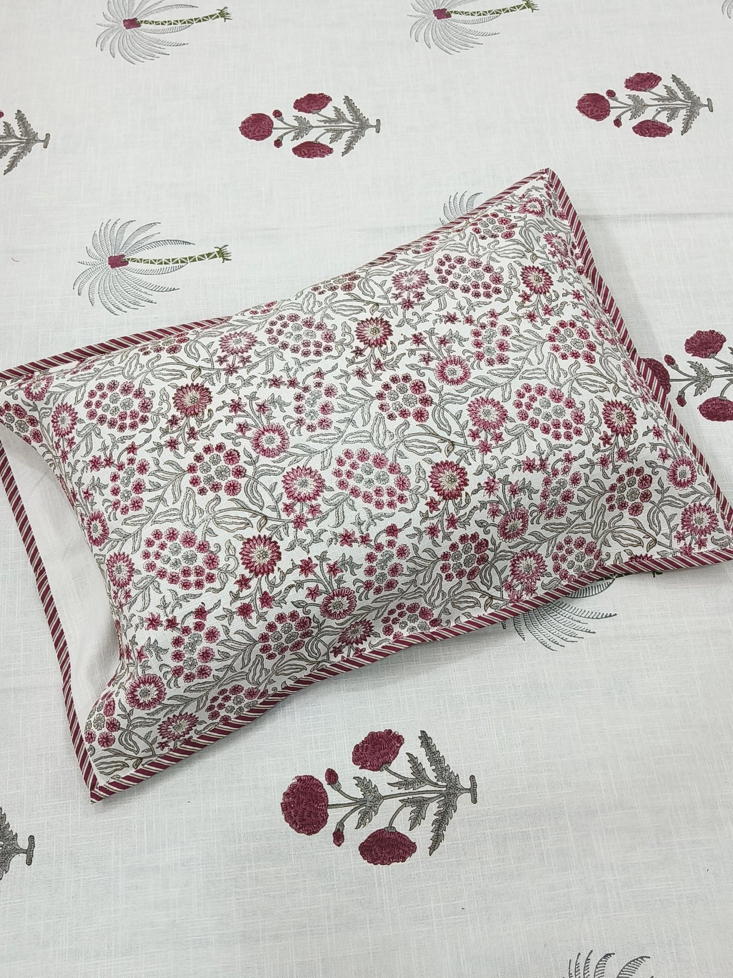 Handblock Printed Premium SLUB Bedcovers