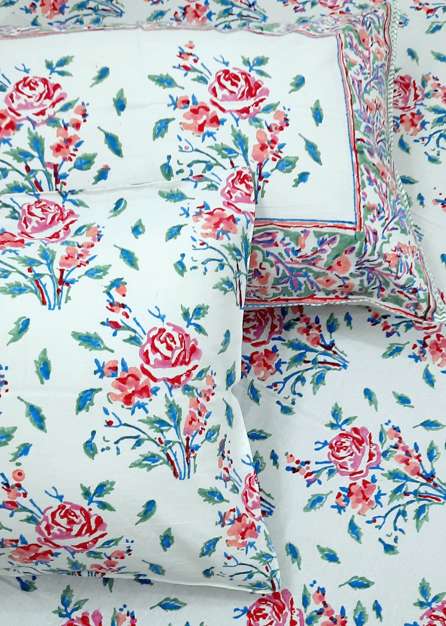 Handblock Printed Premium Bedsheets