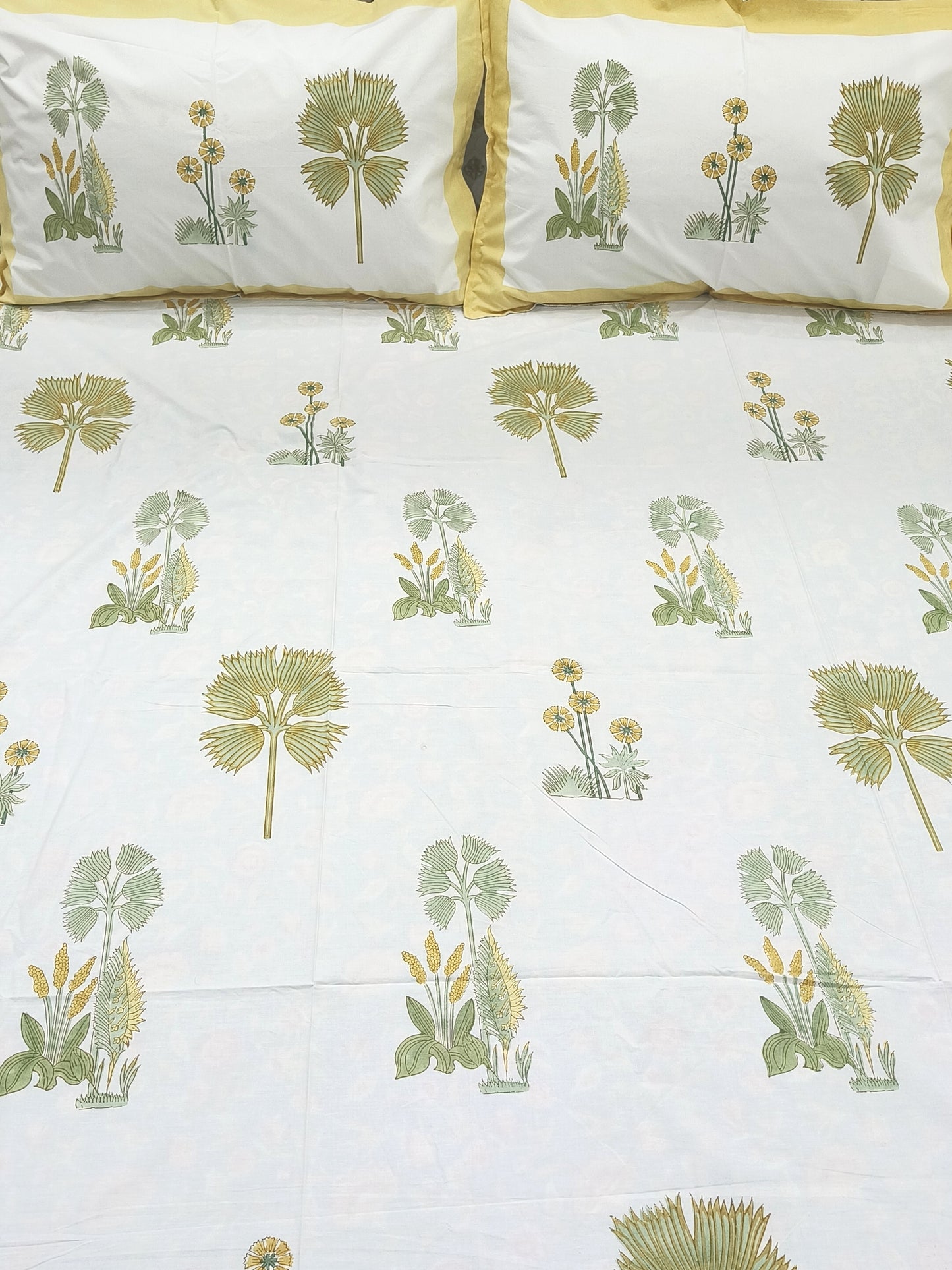 FRESH ARRIVAL Handblock Printed Premium Bedsheets