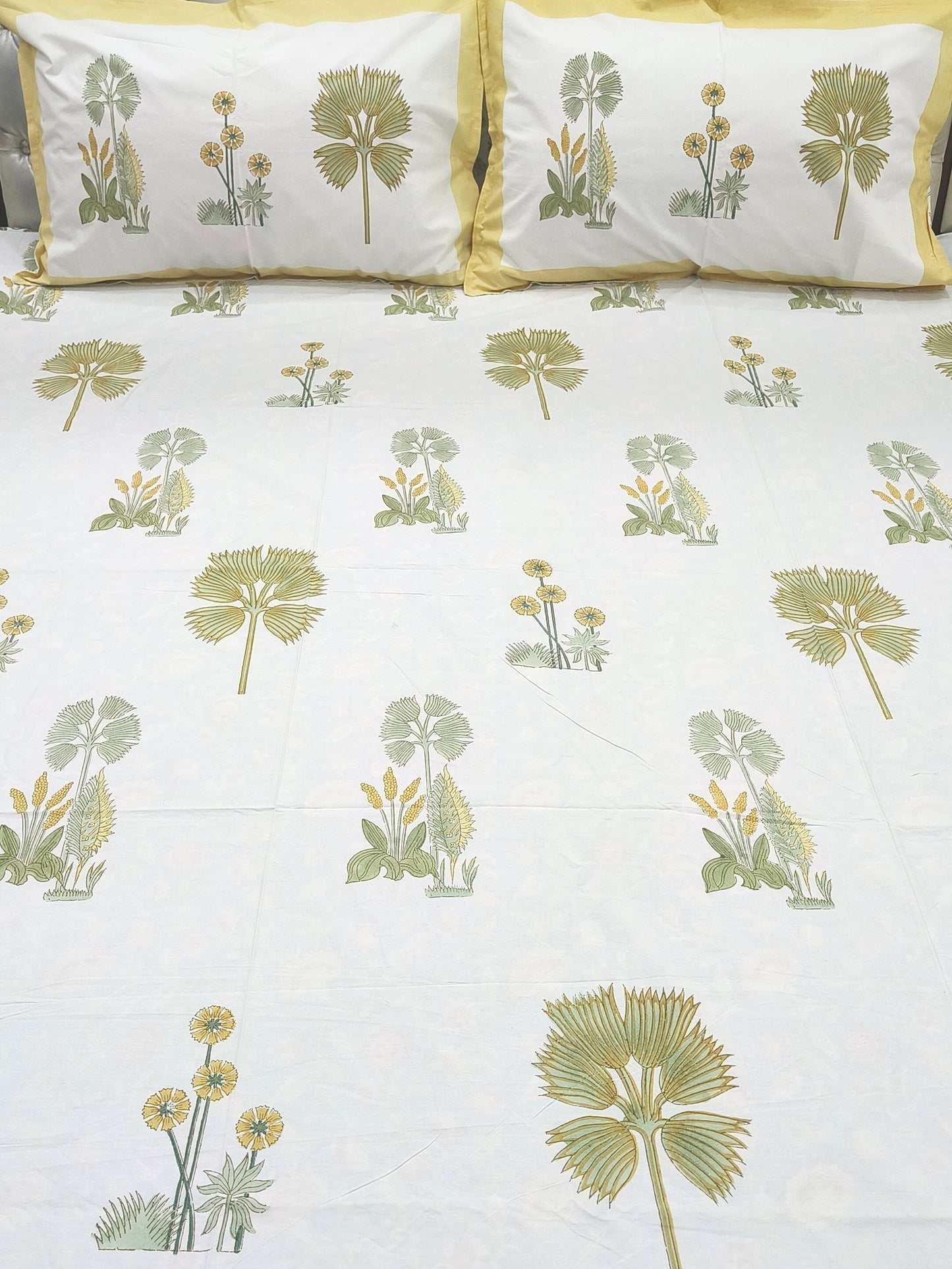 FRESH ARRIVAL Handblock Printed Premium Bedsheets