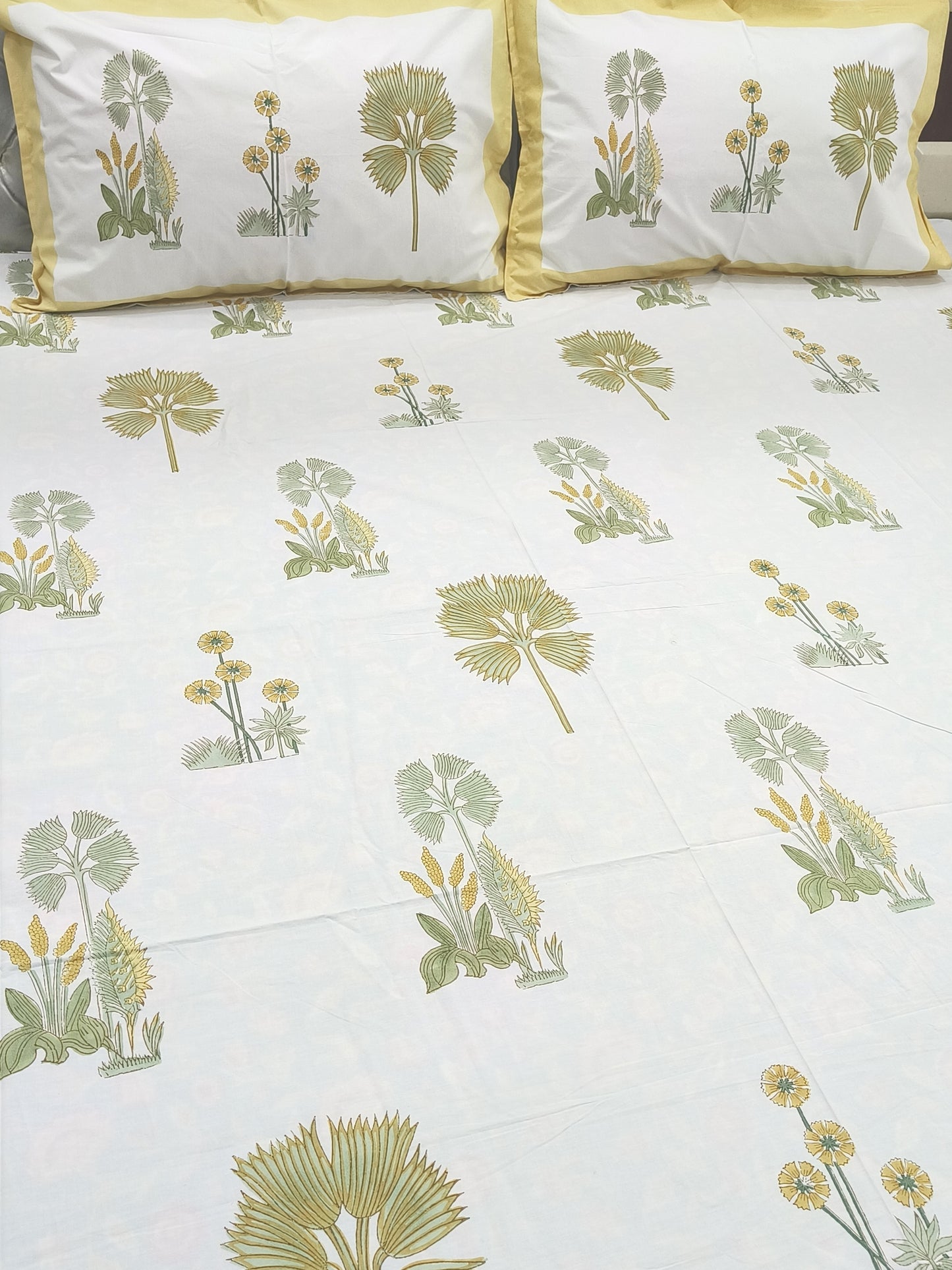 FRESH ARRIVAL Handblock Printed Premium Bedsheets