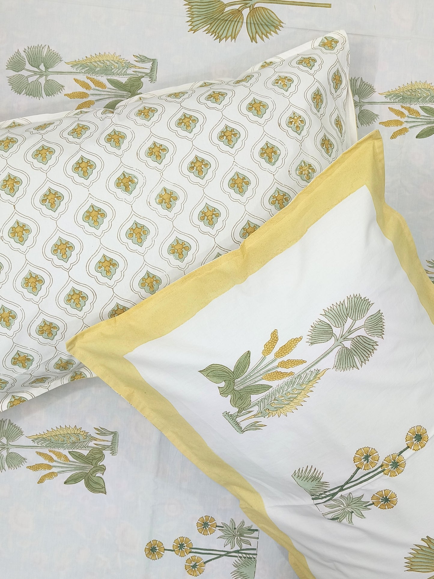 FRESH ARRIVAL Handblock Printed Premium Bedsheets