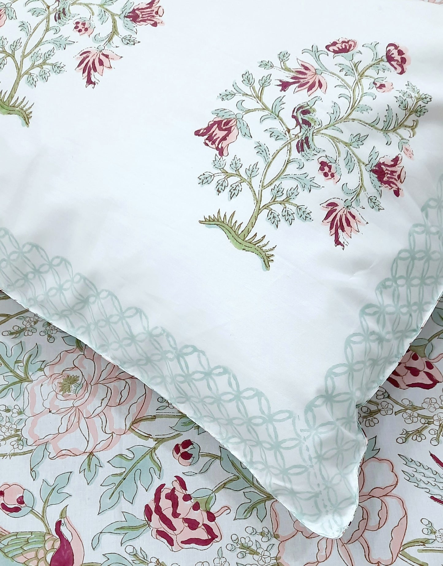 Handblock Printed Premium Bedsheets (Dispatch Time 24 Hours)