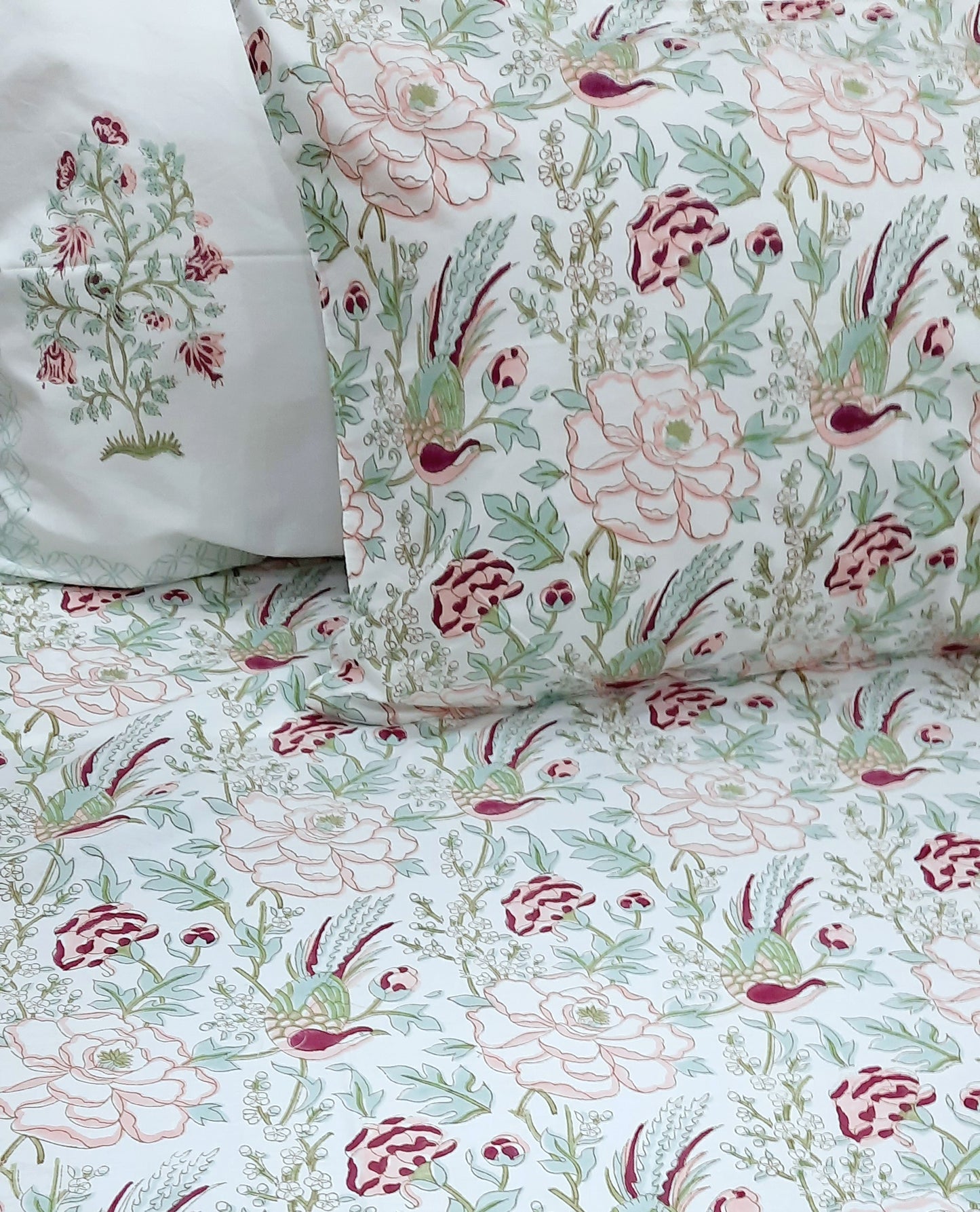 Handblock Printed Premium Bedsheets (Dispatch Time 24 Hours)