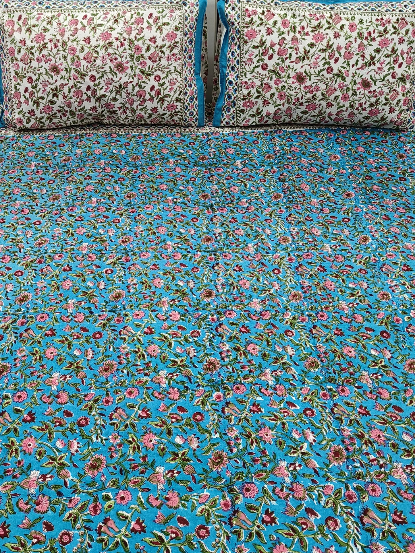 FRESH ARRIVAL Handblock Printed Premium Bedsheets