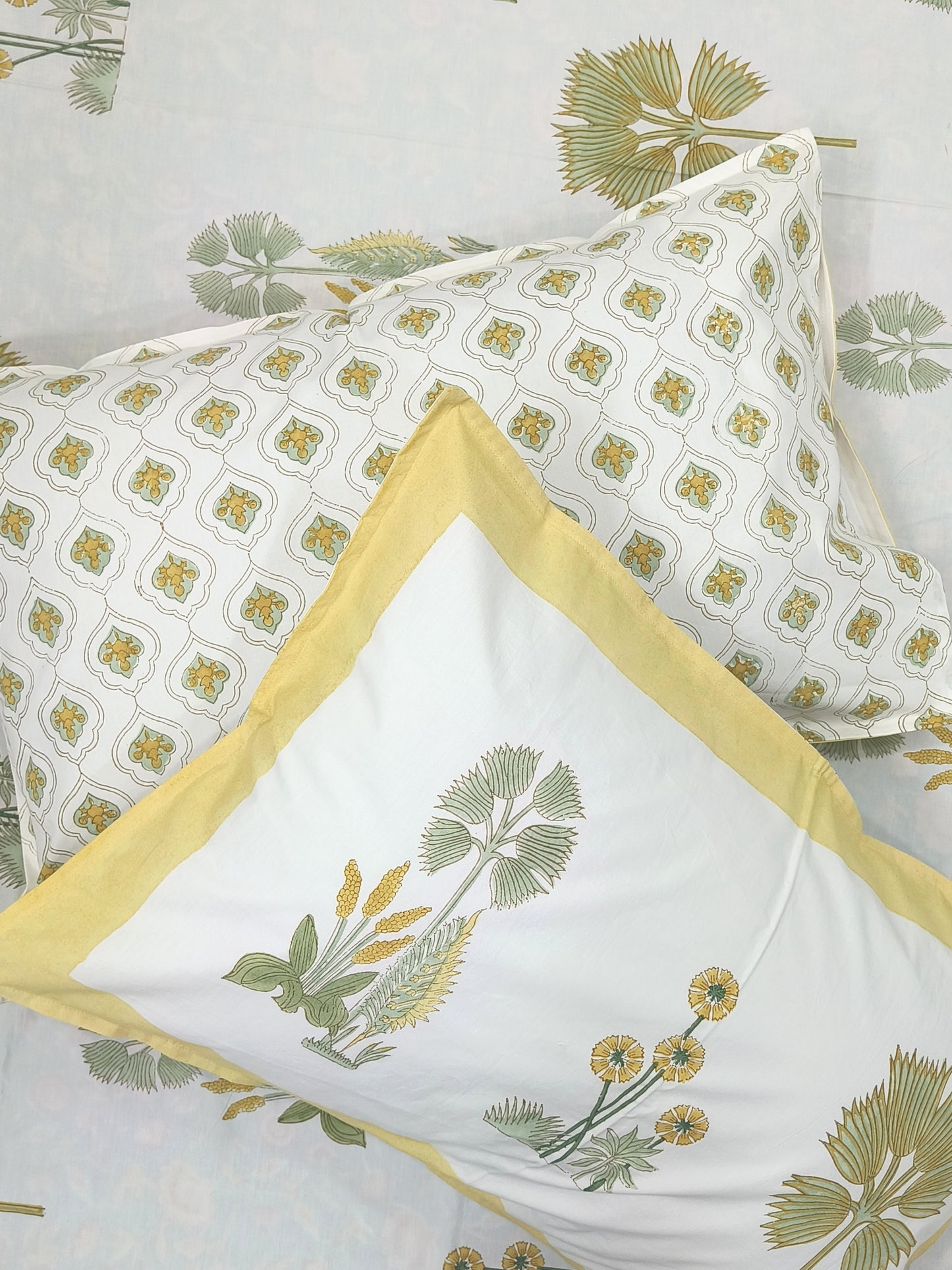 FRESH ARRIVAL Handblock Printed Premium Bedsheets