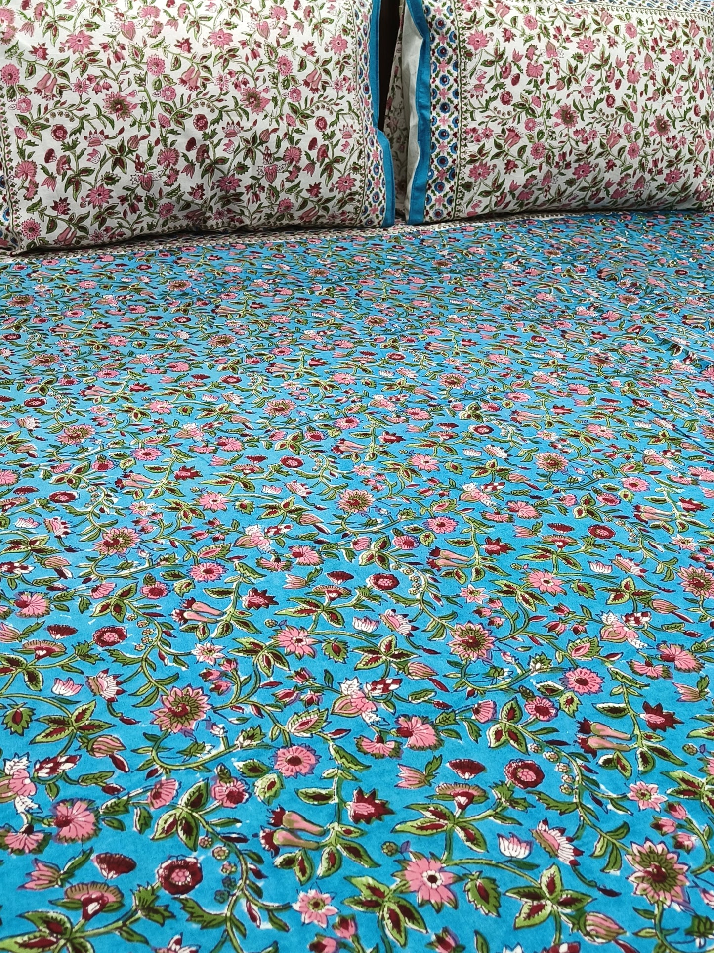 FRESH ARRIVAL Handblock Printed Premium Bedsheets