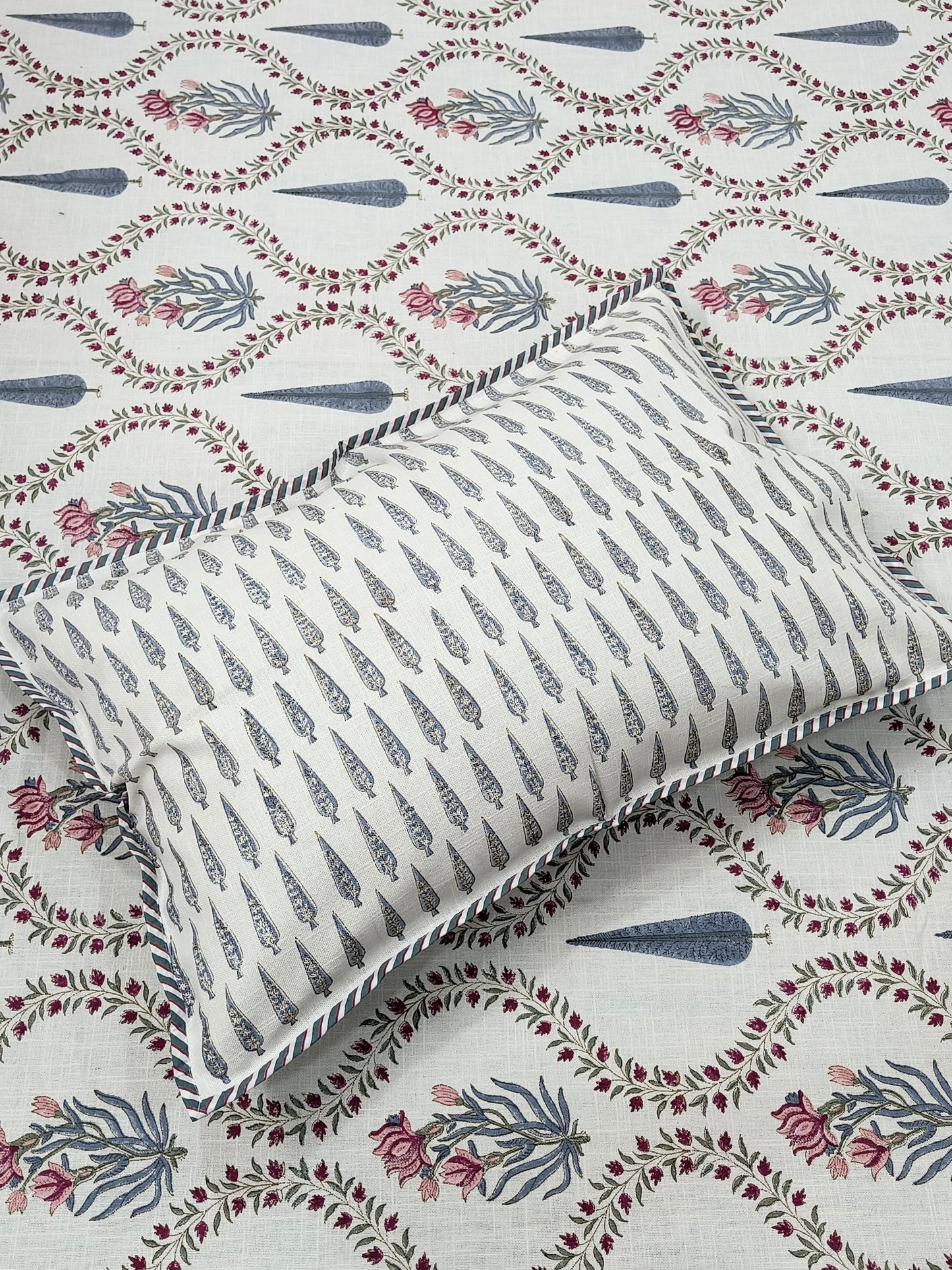 Handblock Printed Premium SLUB Bedcovers