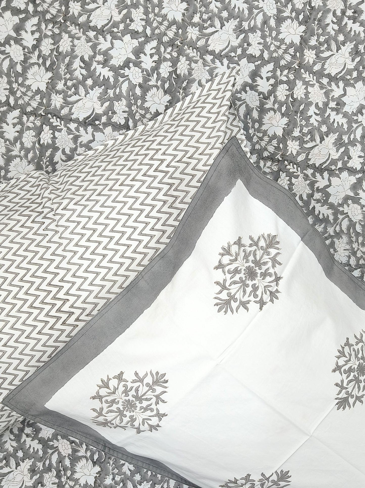 Handblock Printed Premium Bedsheets
