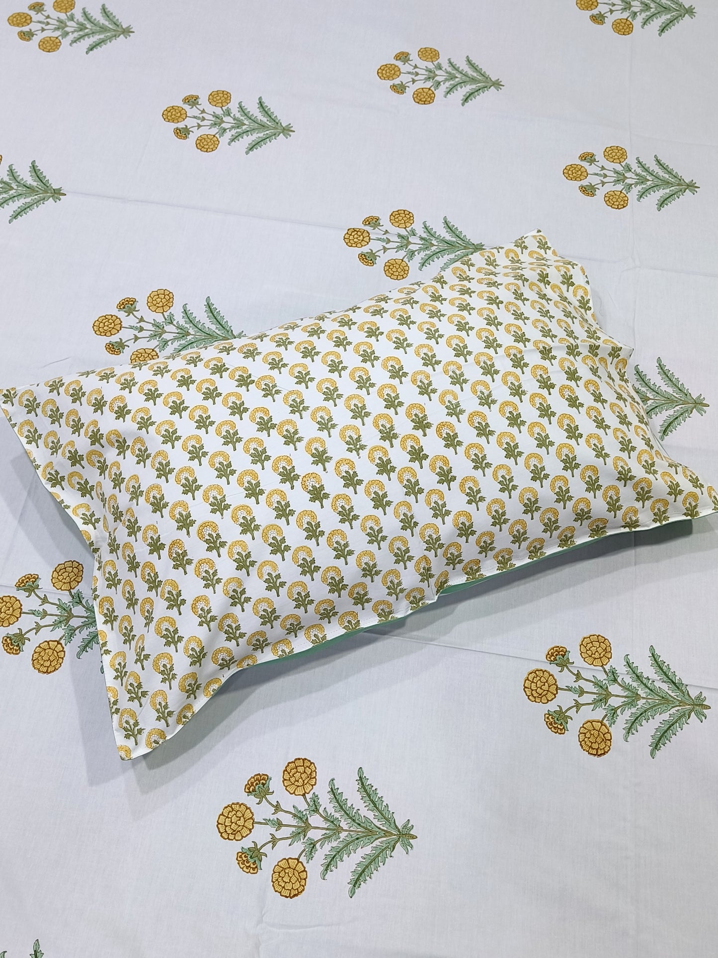 Handblock Printed Premium Bedsheets