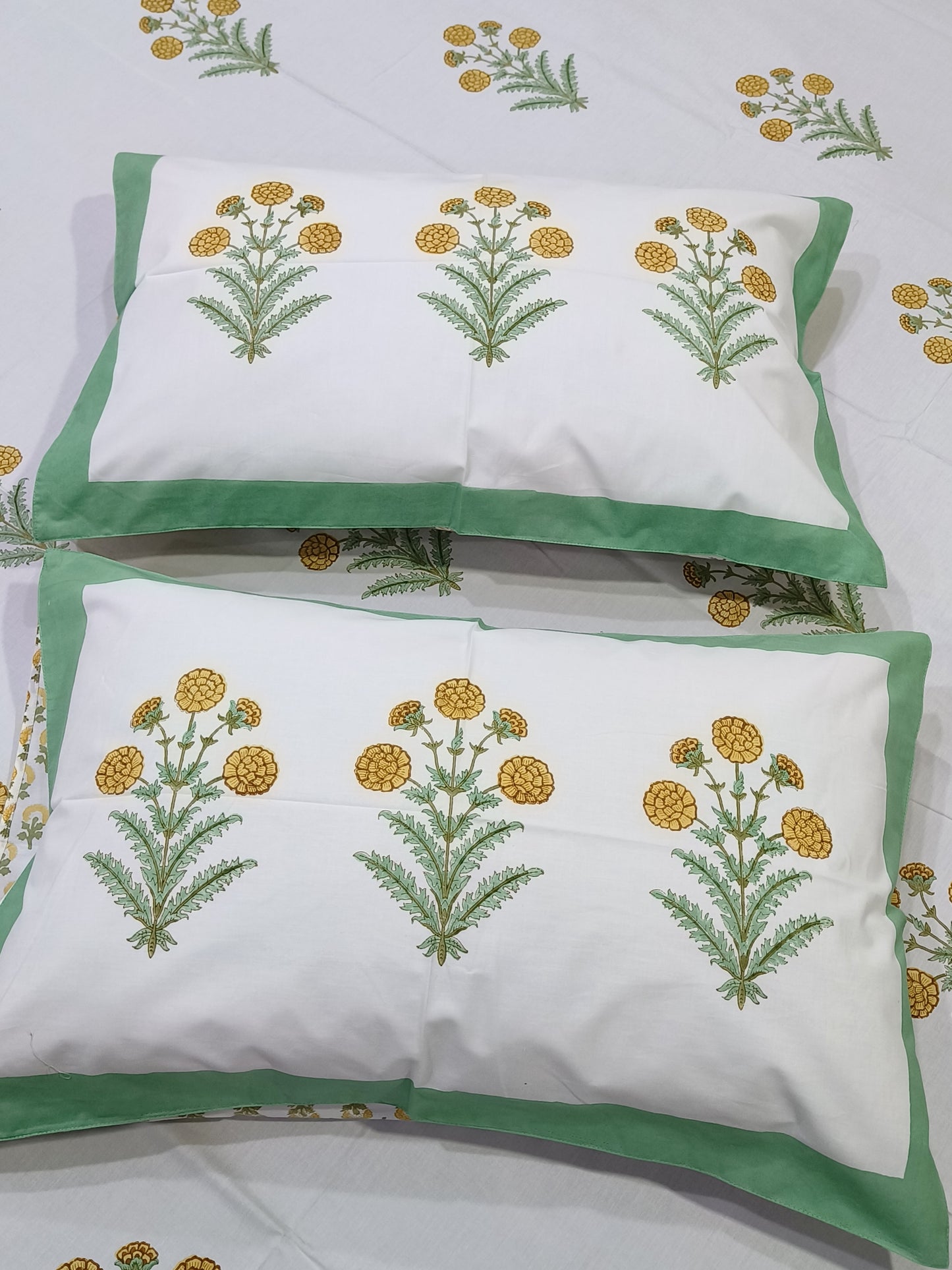 Handblock Printed Premium Bedsheets