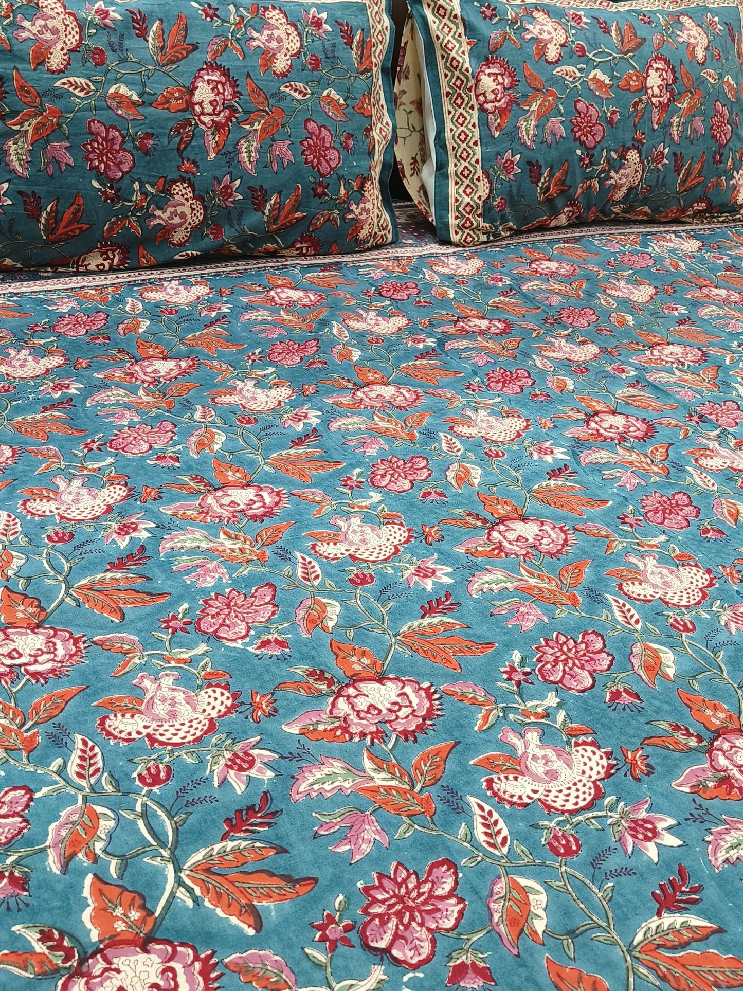 Handblock Printed Premium Bedsheets