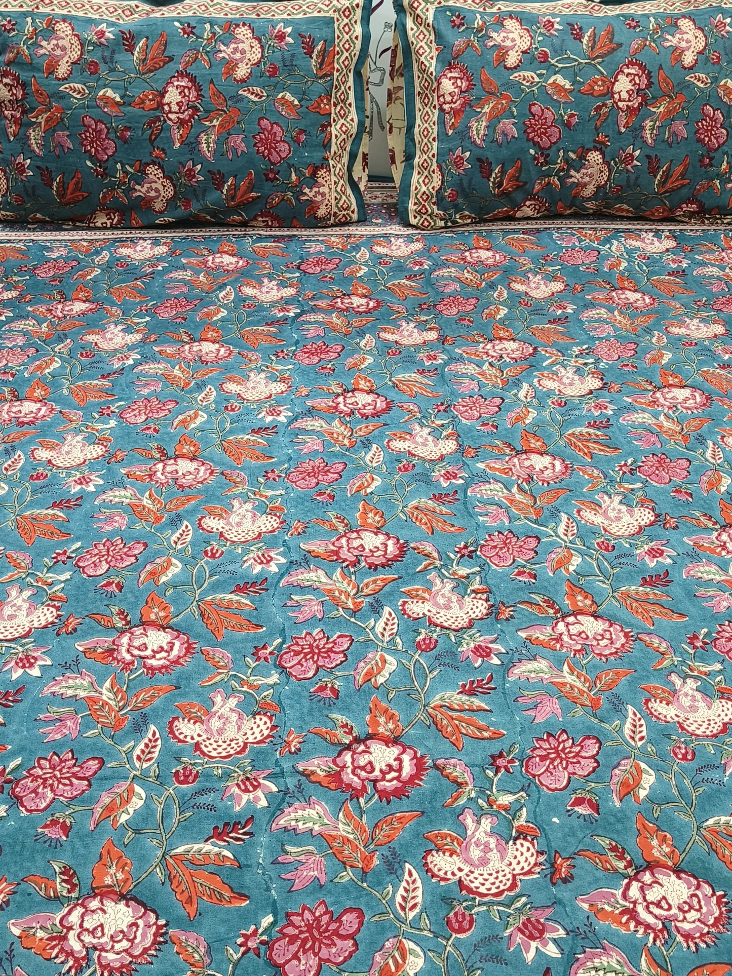 Handblock Printed Premium Bedsheets