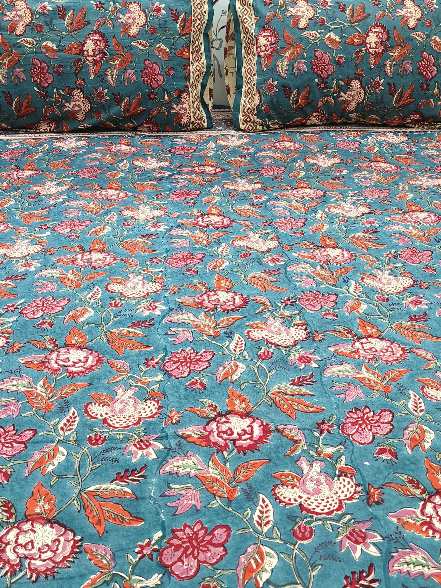 Handblock Printed Premium Bedsheets