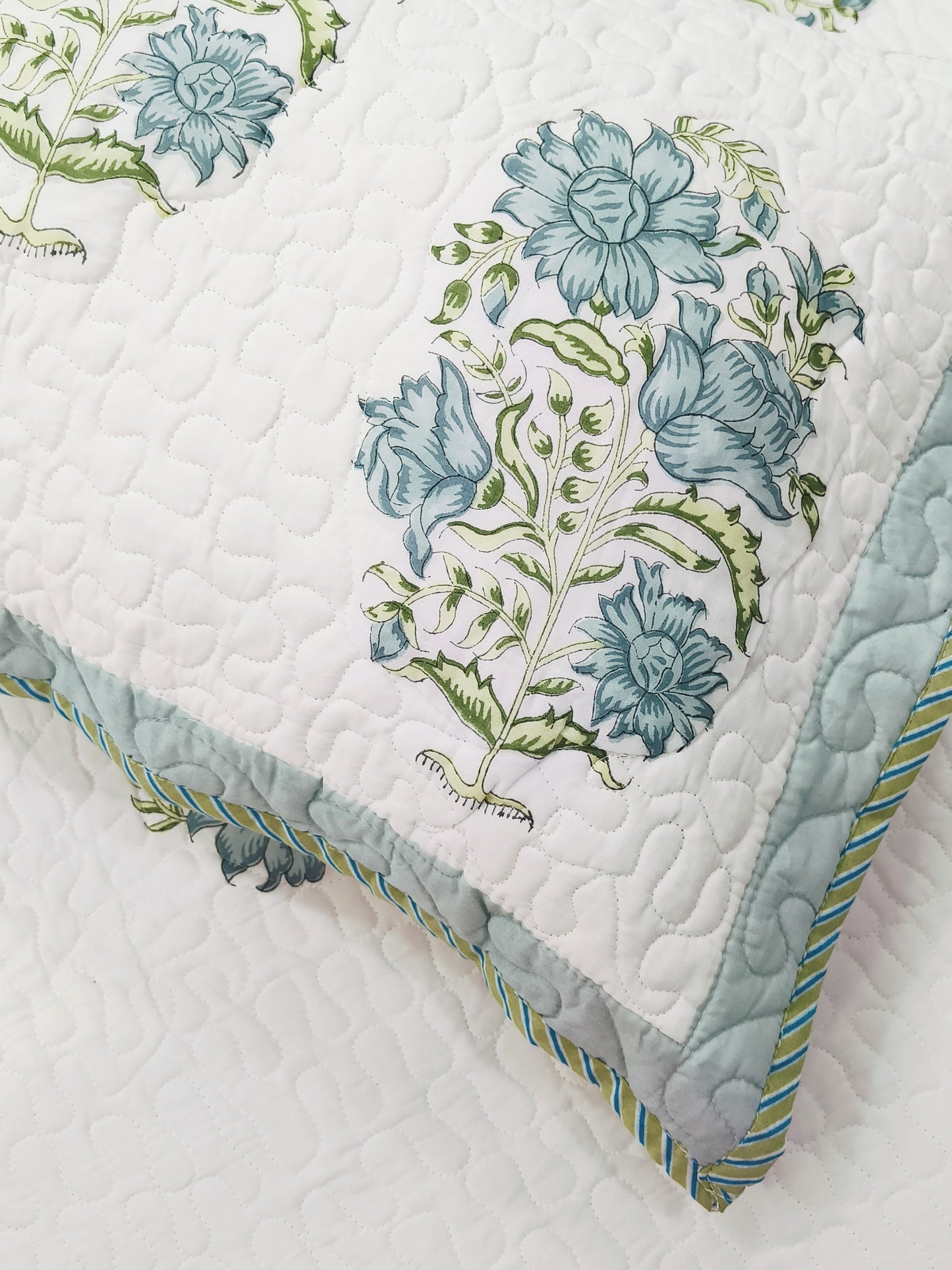 Handblock Printed Premium Mulmul Bedcovers