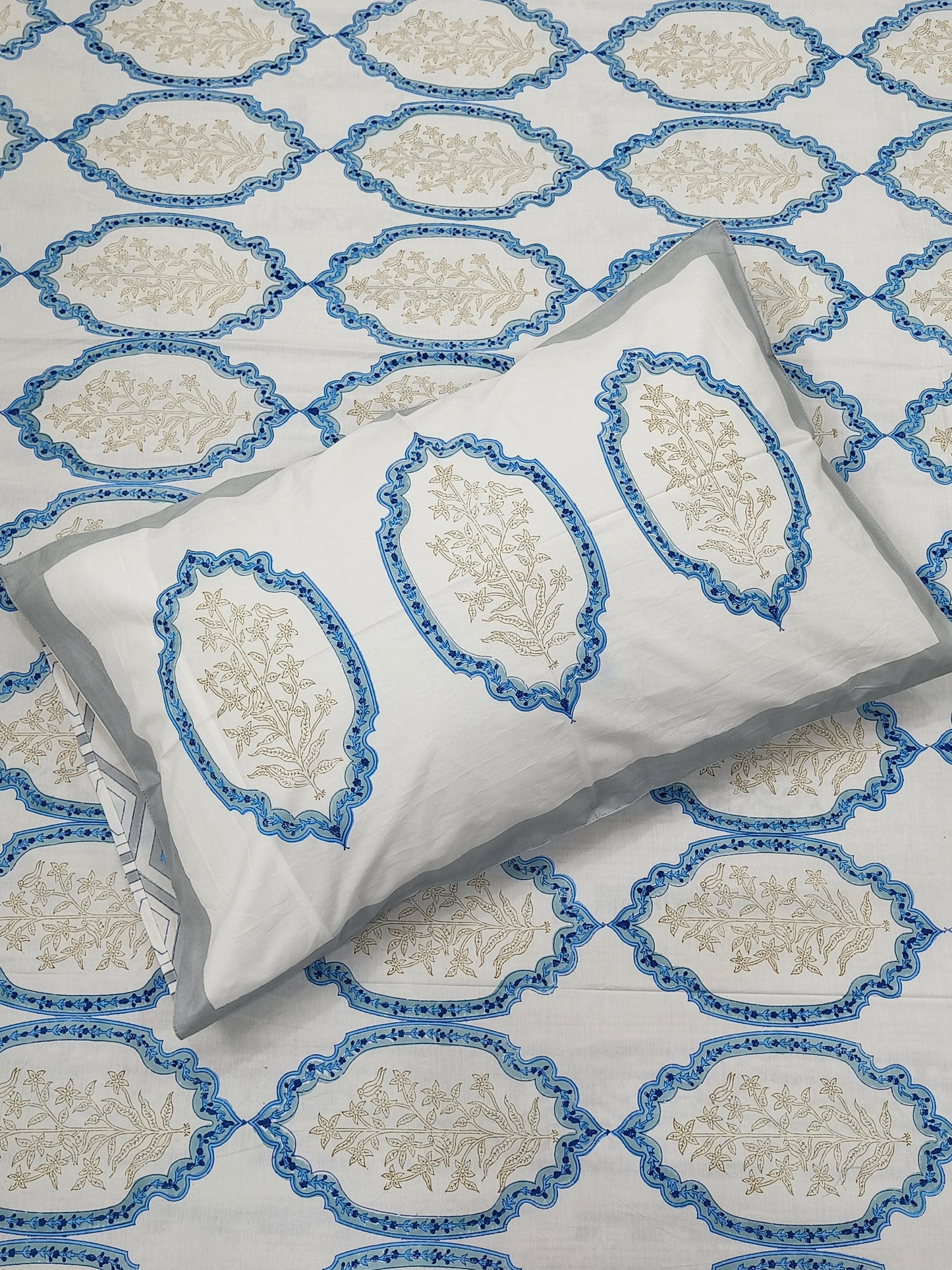 FRESH ARRIVAL Handblock Printed Premium Bedsheets