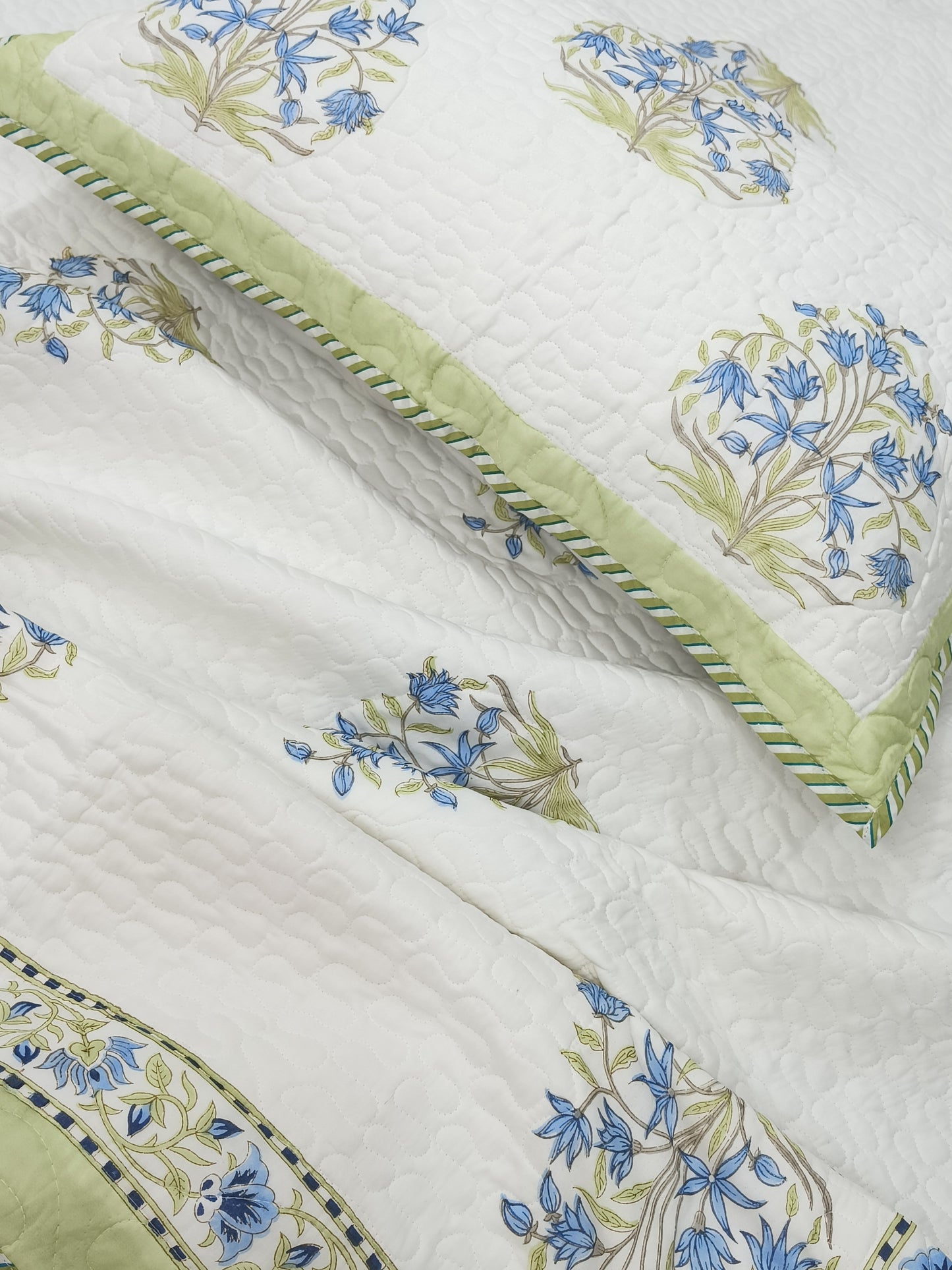 Handblock Printed Premium Mulmul Bedcovers