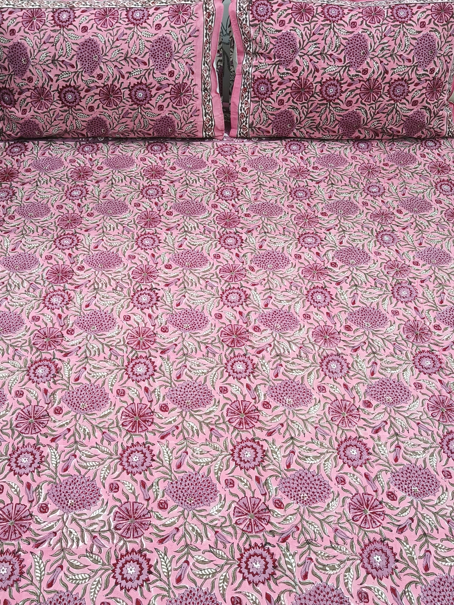 Handblock Printed Premium Bedsheets