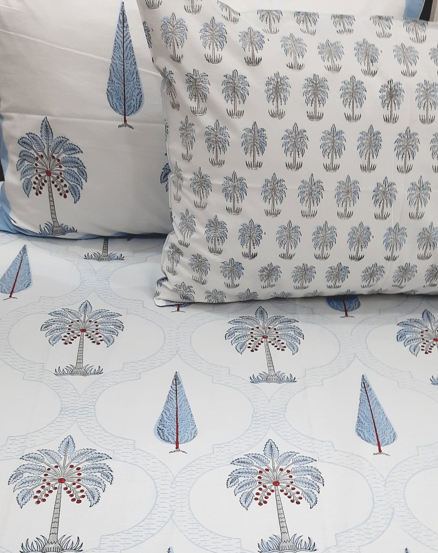 Handblock Printed Premium Bedsheet (Dispatch Time 24 Hours)