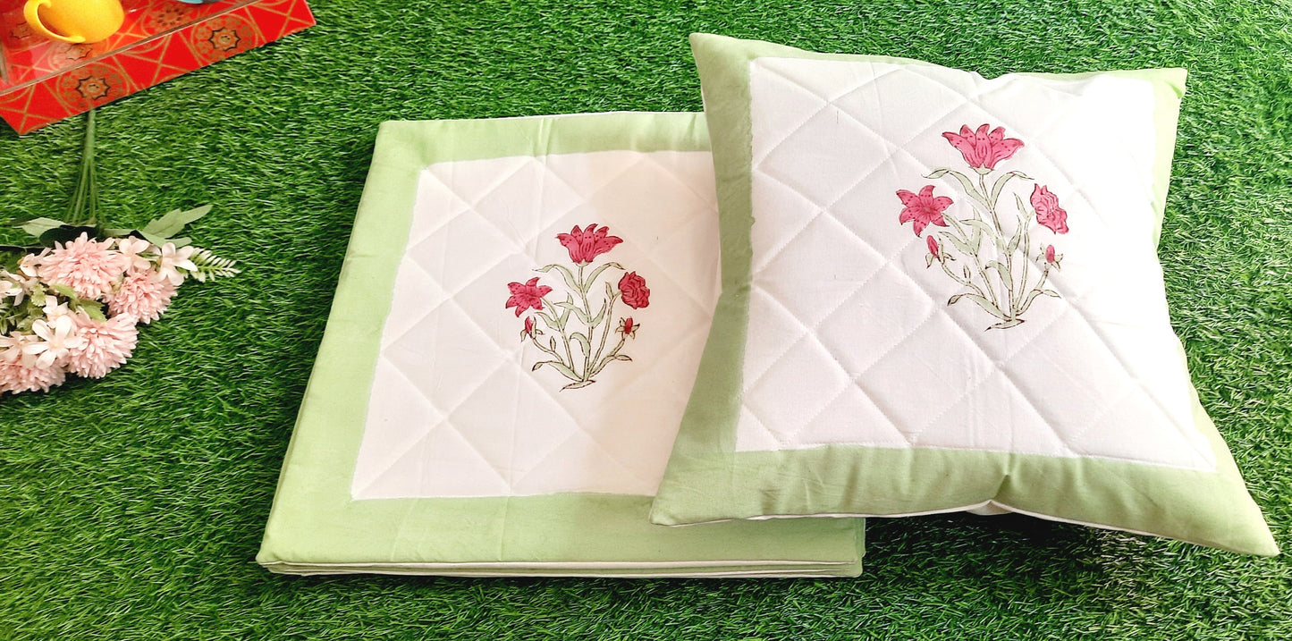 Handblock Printed Cushion Covers
