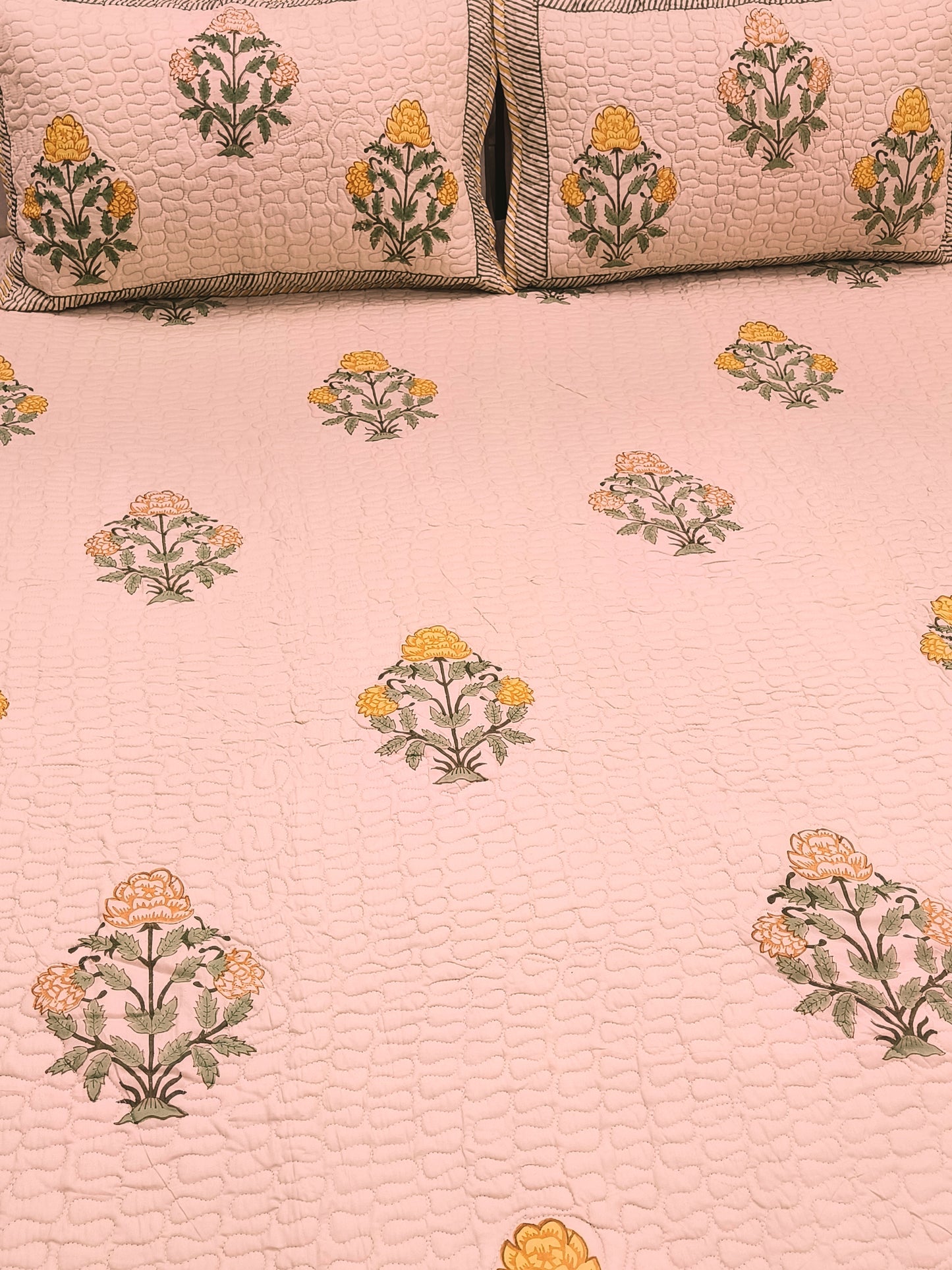 Handblock Printed Premium Mulmul Bedcovers