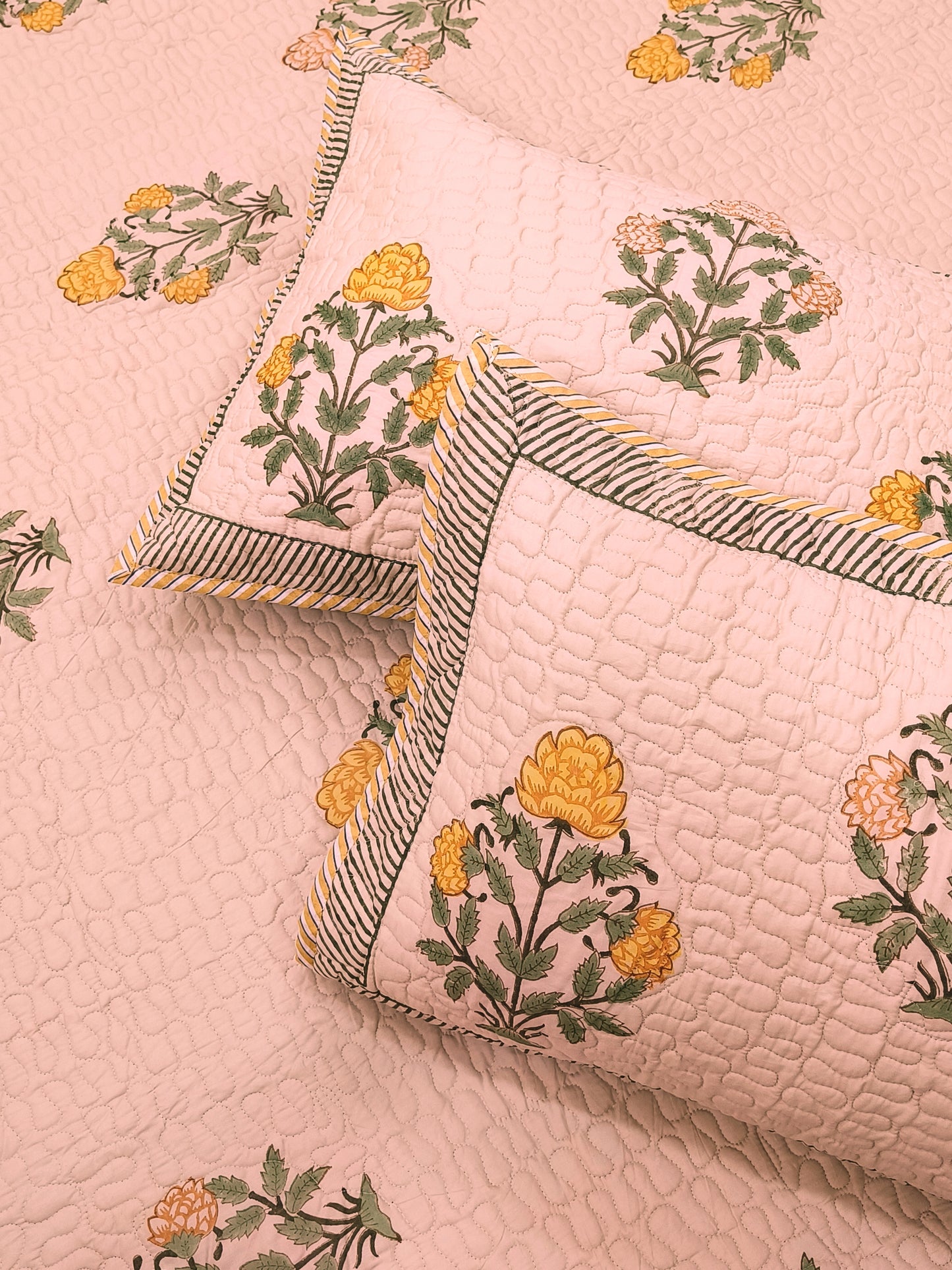 Handblock Printed Premium Mulmul Bedcovers