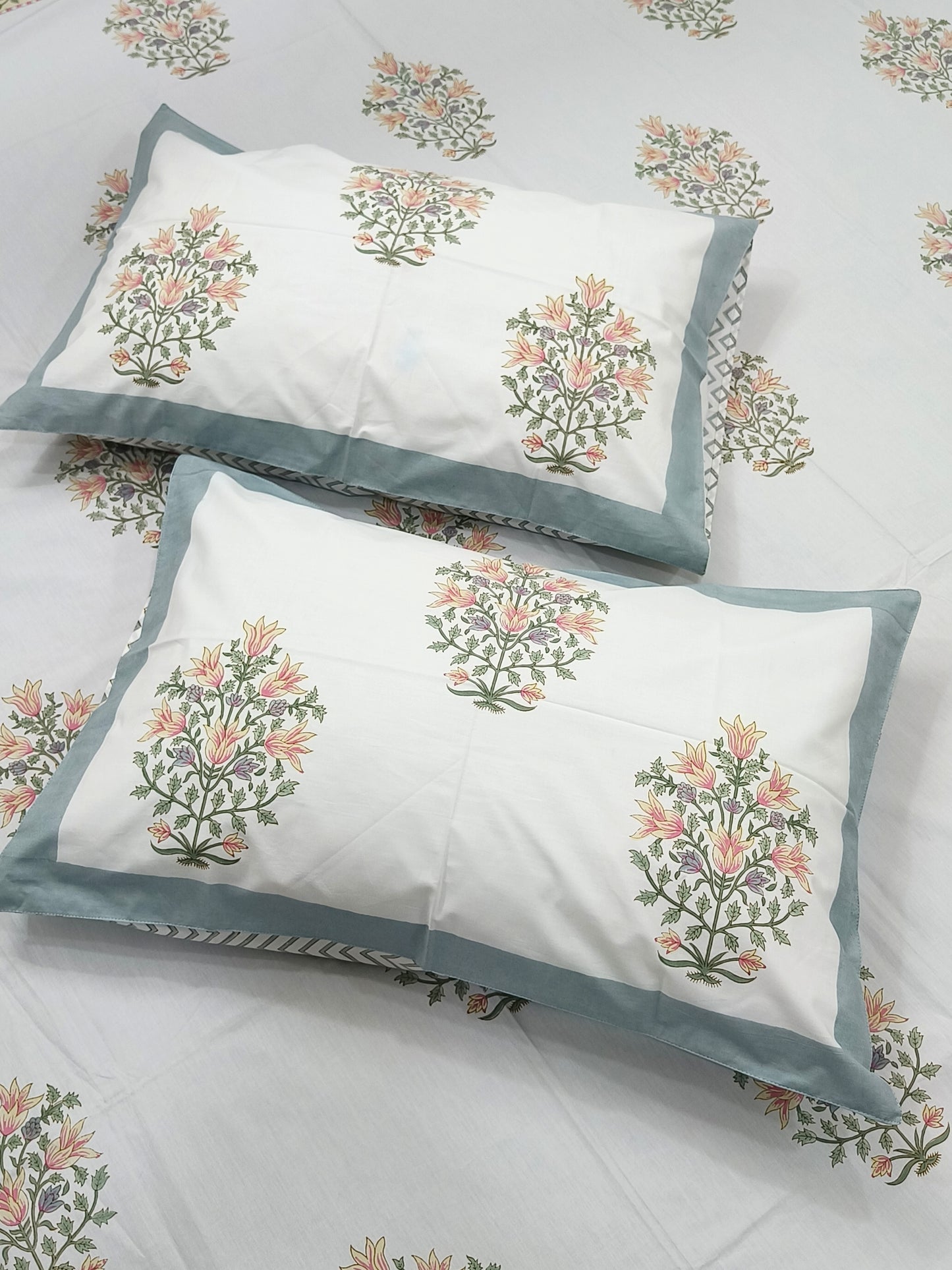 FRESH ARRIVAL Handblock Printed Premium Bedsheets