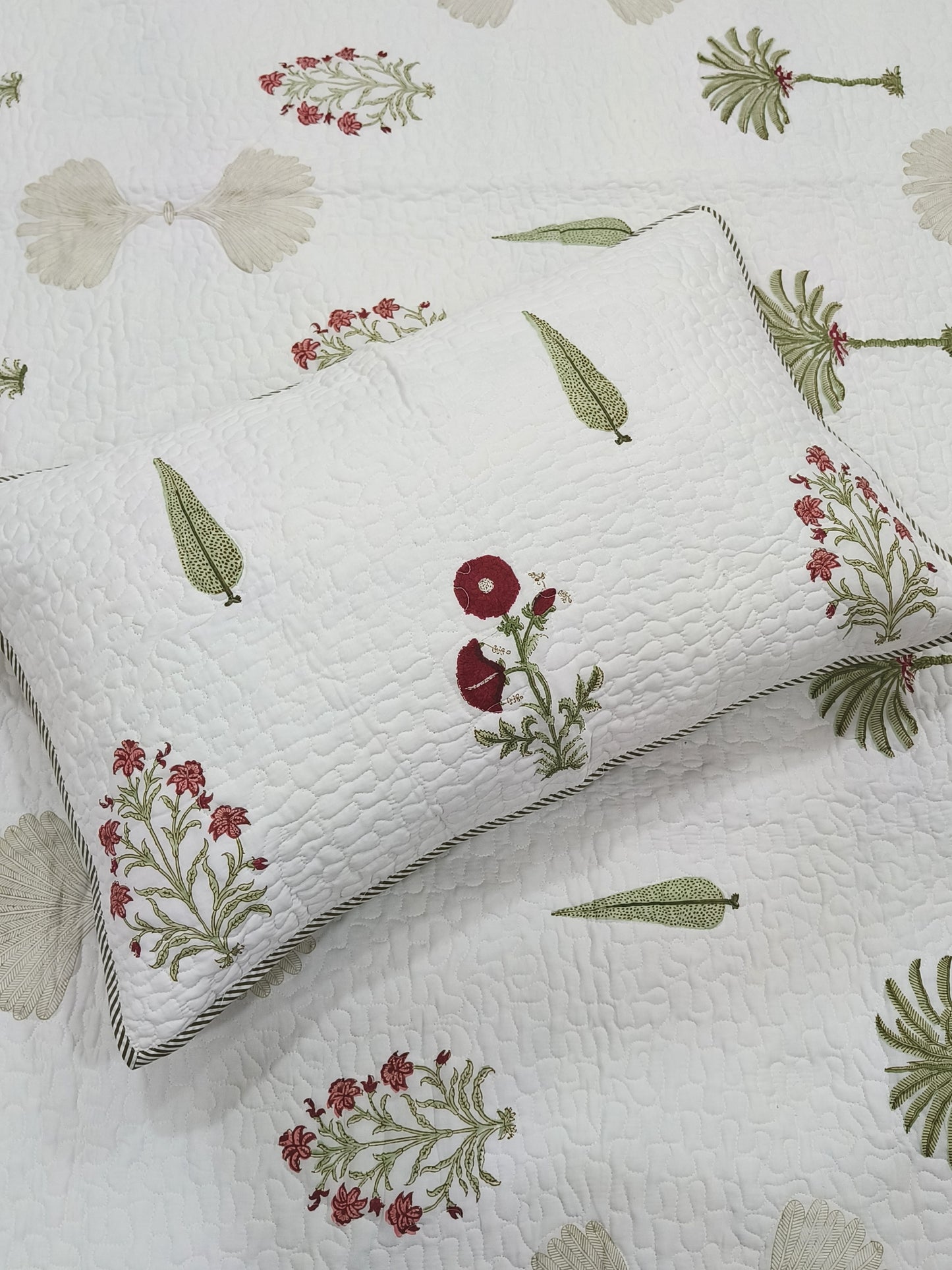 Handblock Printed Premium Mulmul Bedcovers