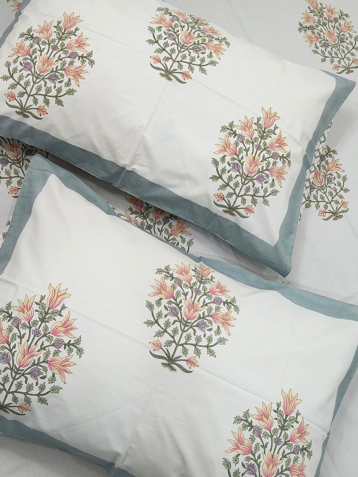 FRESH ARRIVAL Handblock Printed Premium Bedsheets