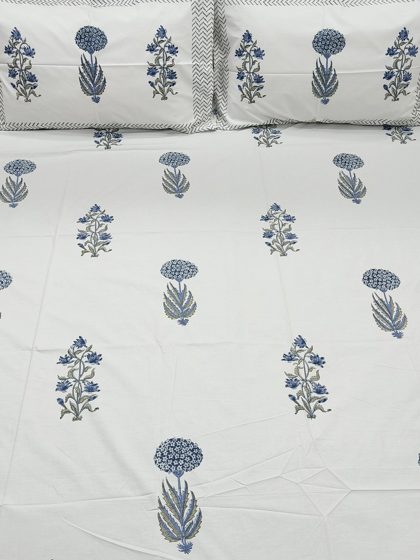 Handblock Printed Premium Bedsheets