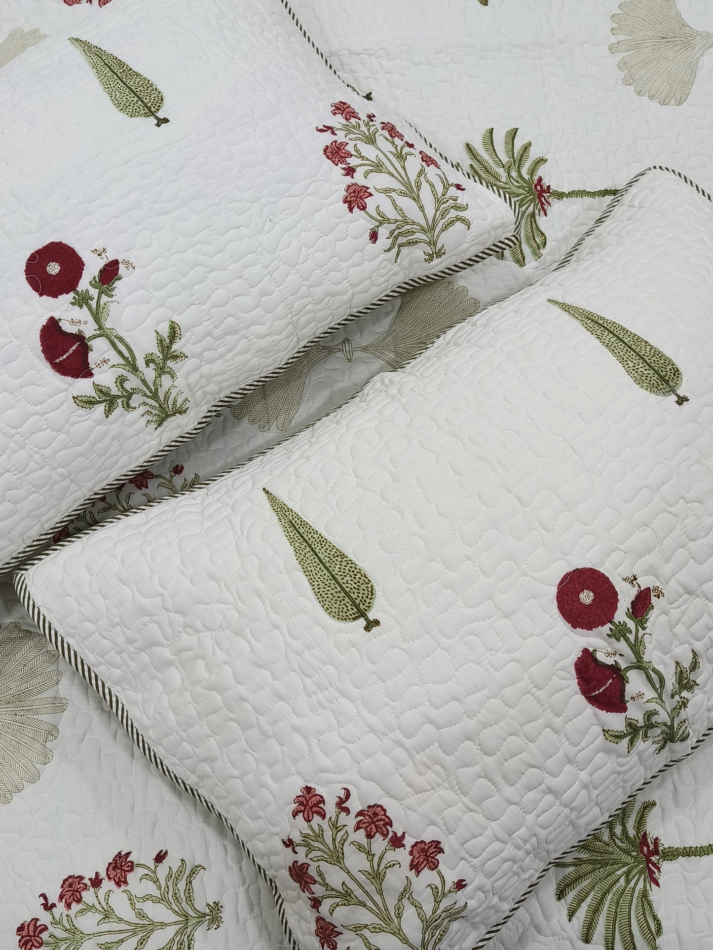 Handblock Printed Premium Mulmul Bedcovers