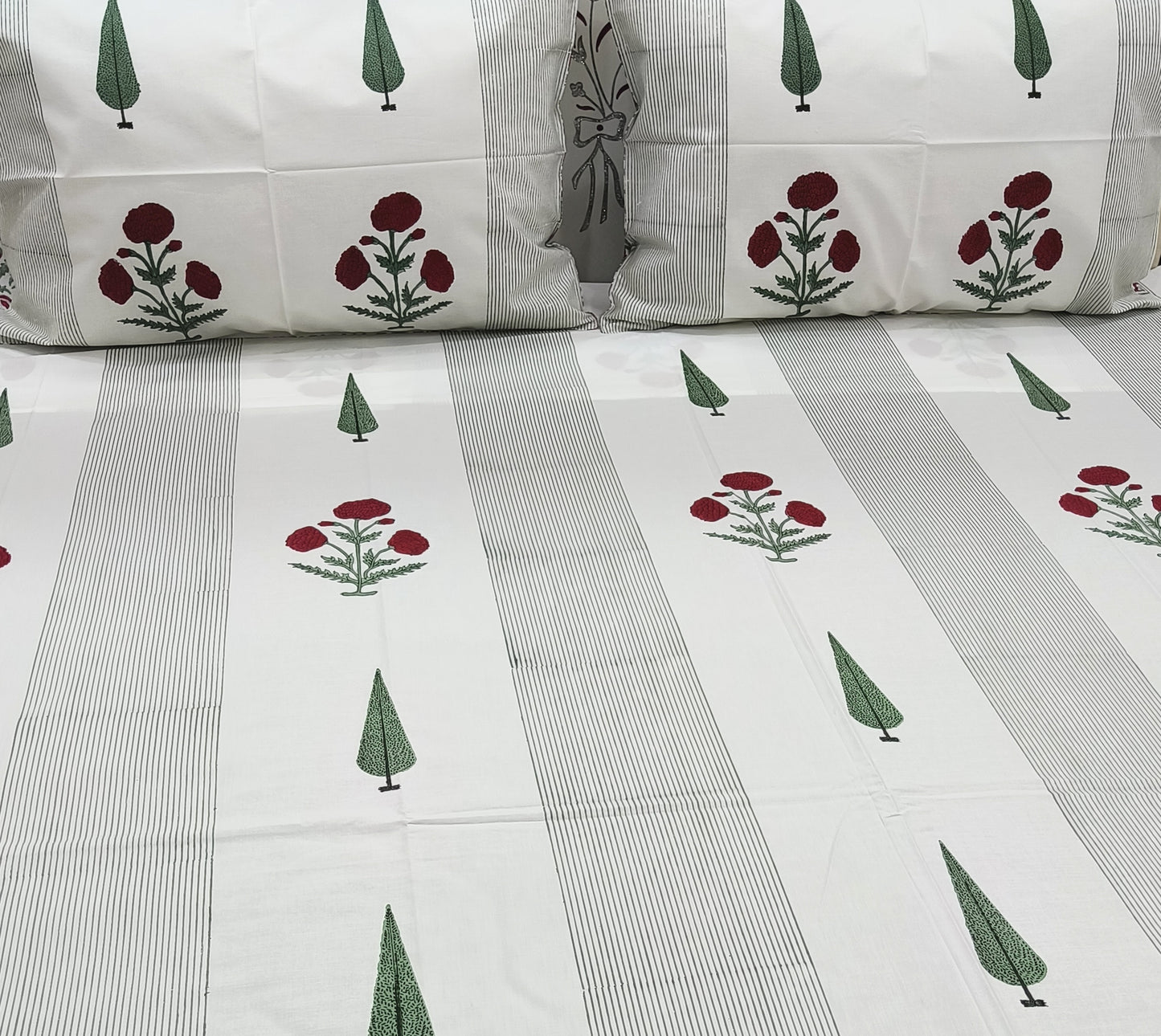 Handblock Printed Premium Bedsheets