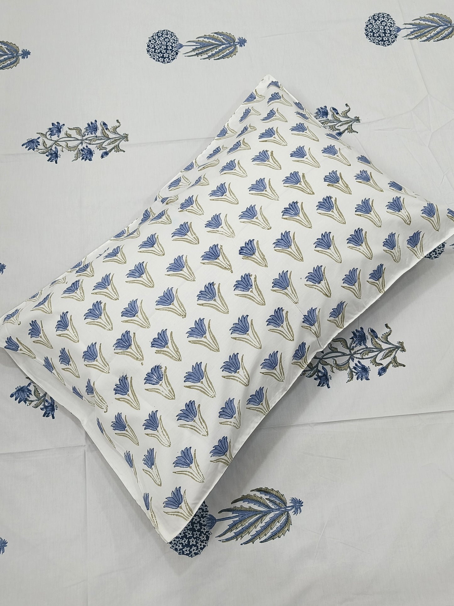 Handblock Printed Premium Bedsheets