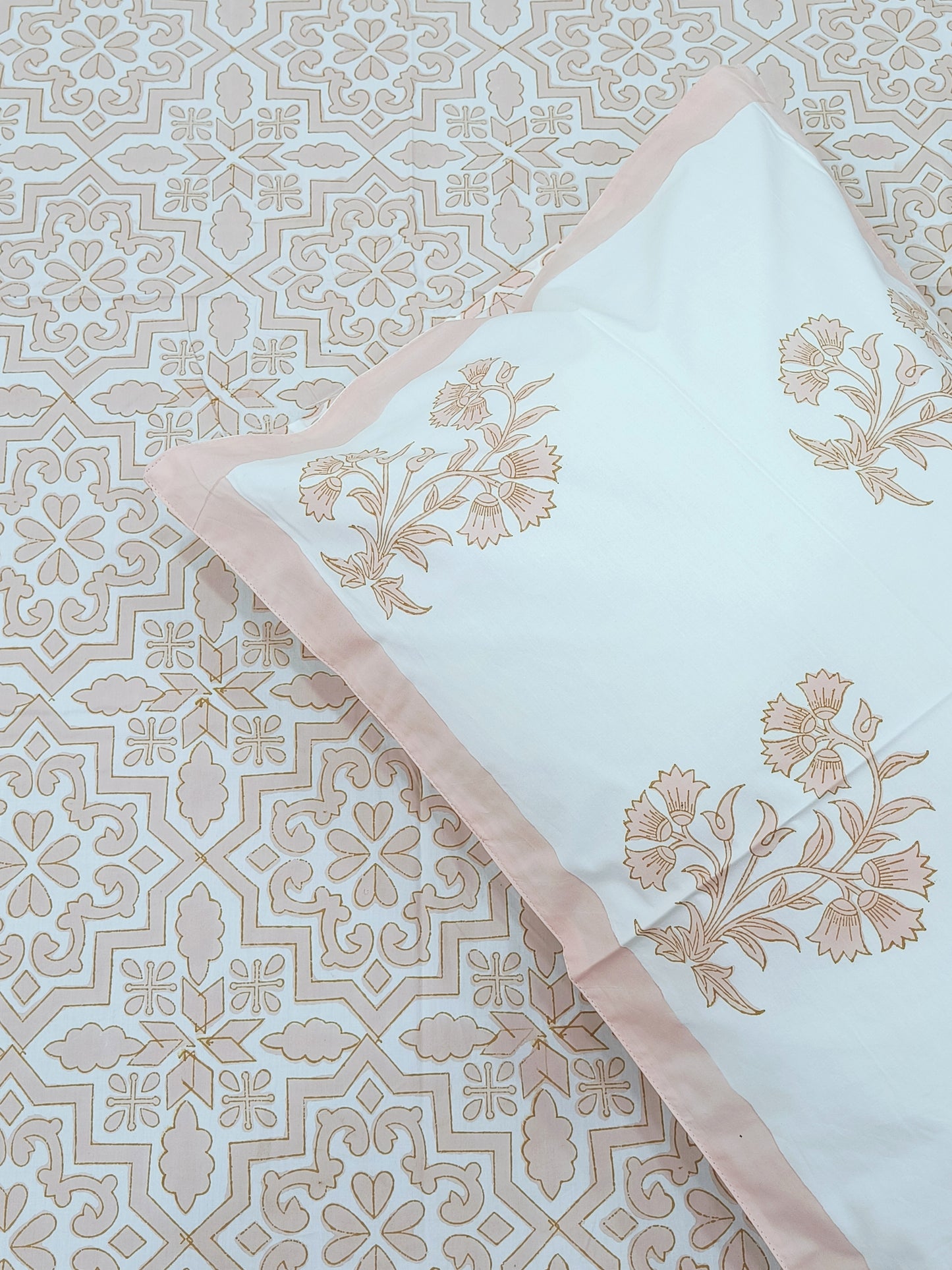 FRESH ARRIVAL Handblock Printed Premium Bedsheets