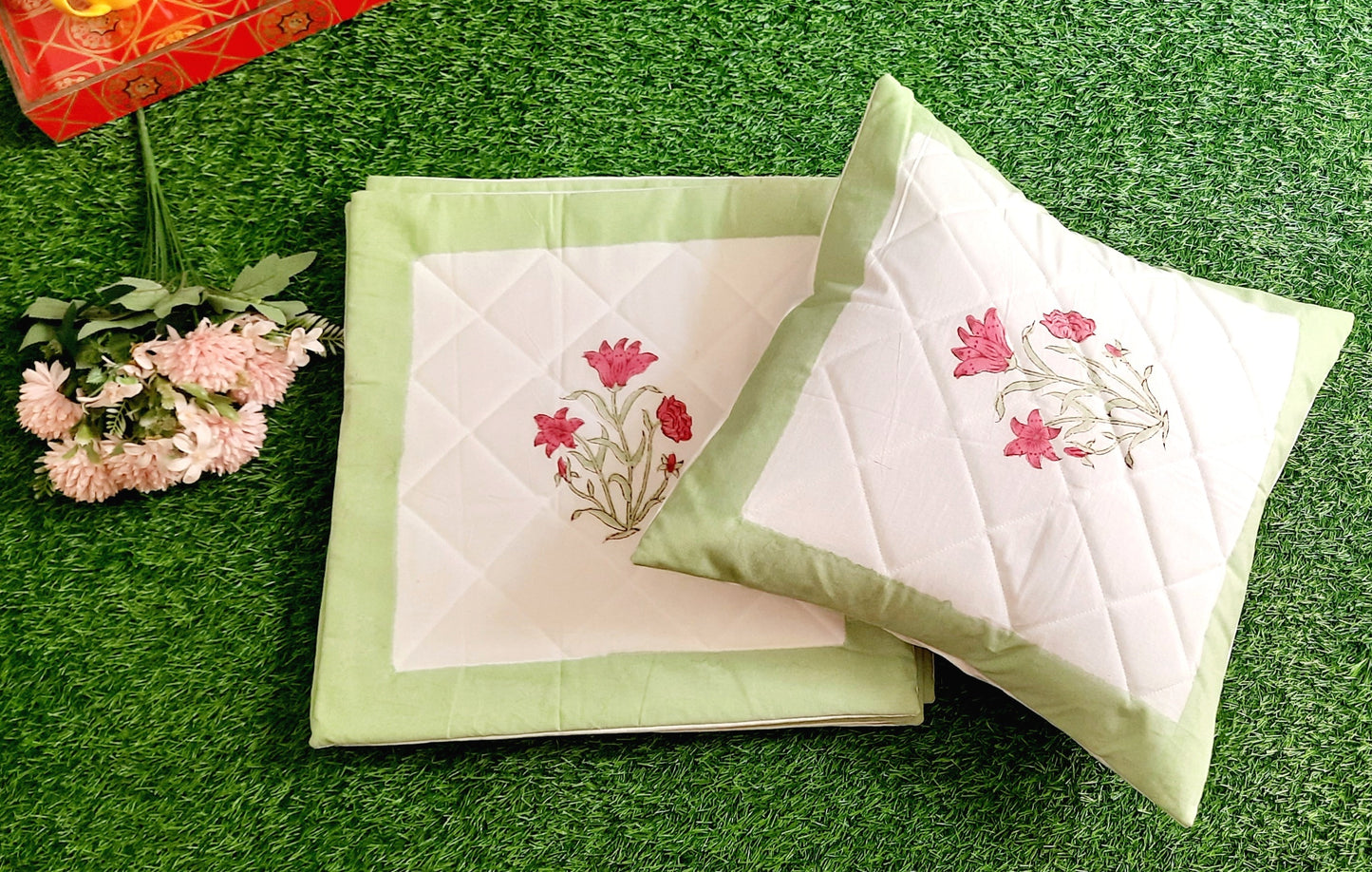 Handblock Printed Cushion Covers