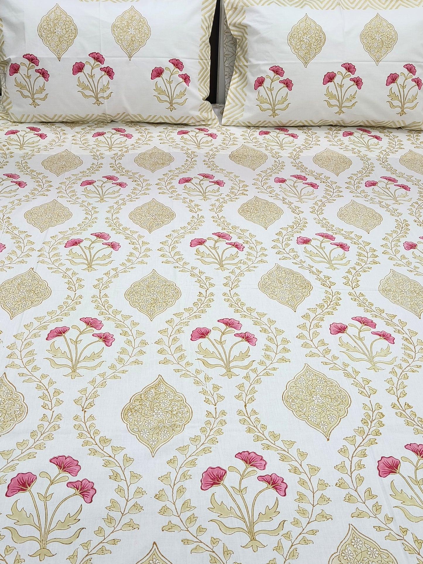 Handblock Printed Premium Bedsheets