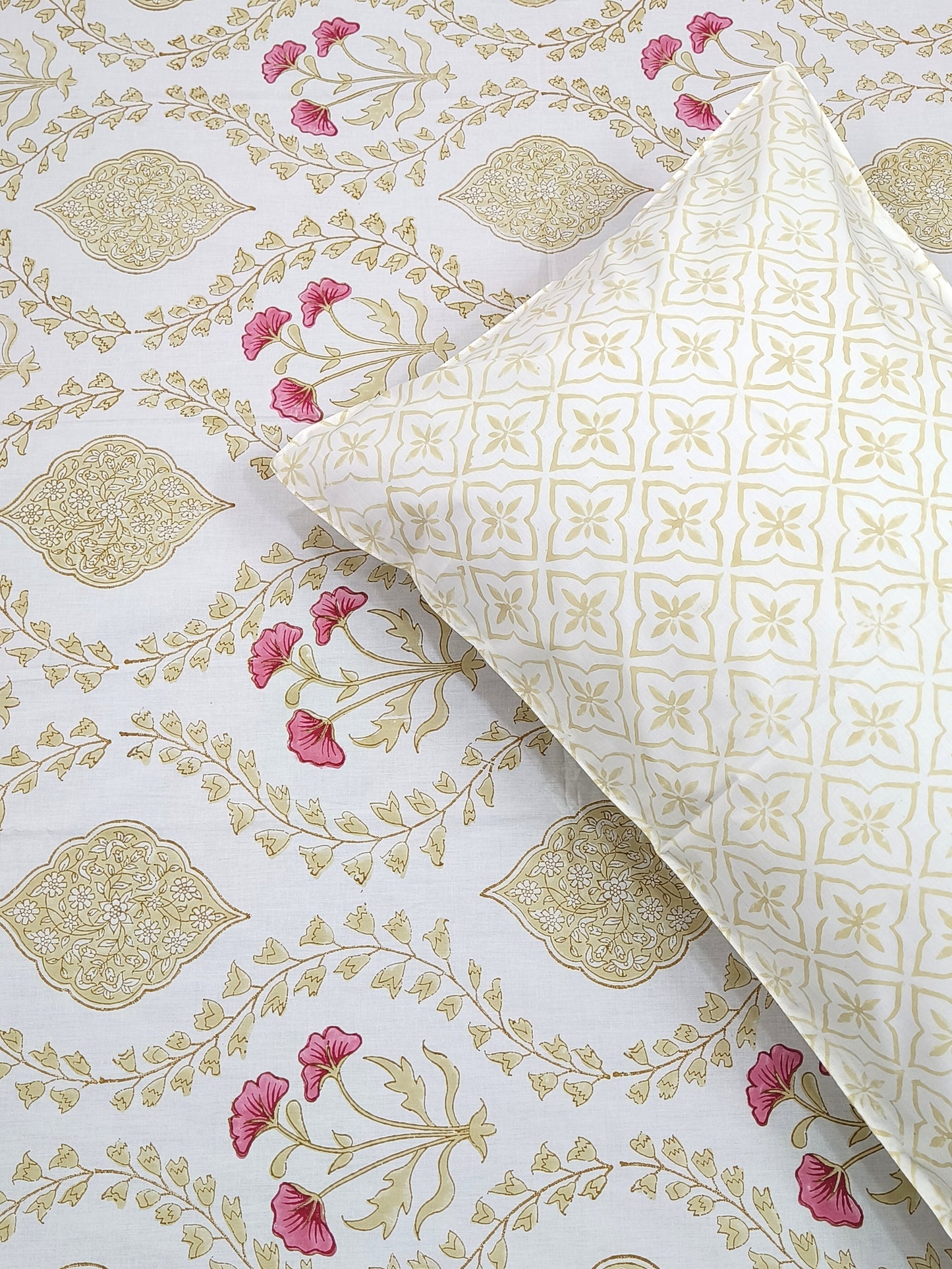 Handblock Printed Premium Bedsheets