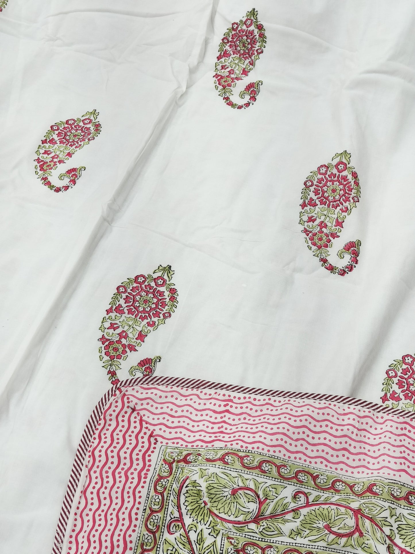 Handblock Printed Premium Double Bed Dohar