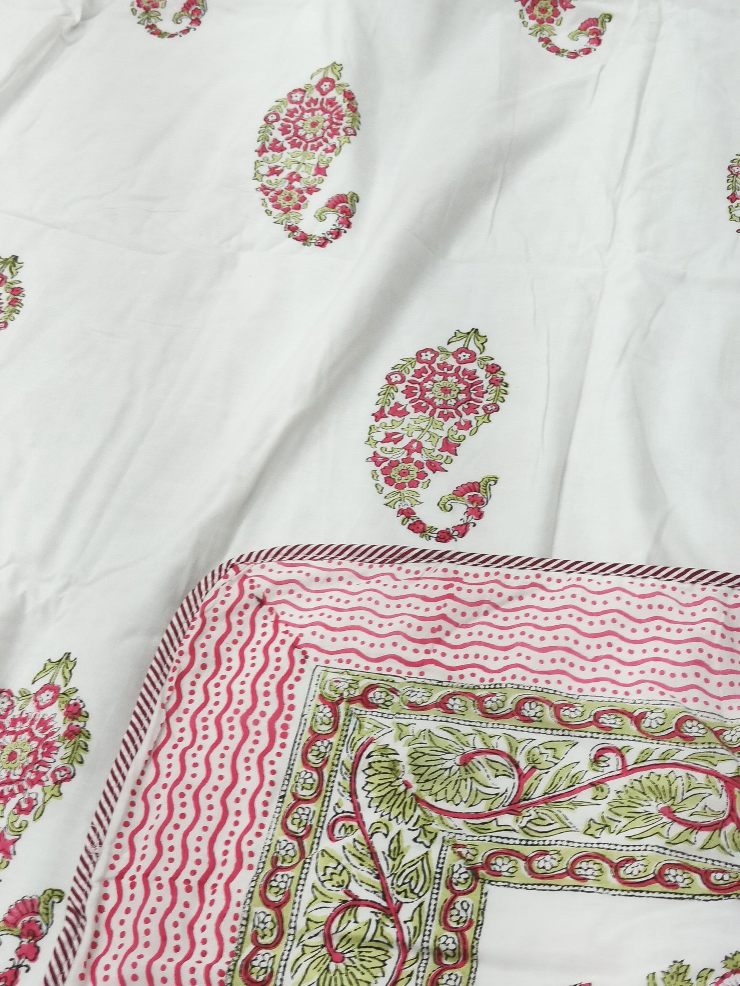Handblock Printed Premium Double Bed Dohar