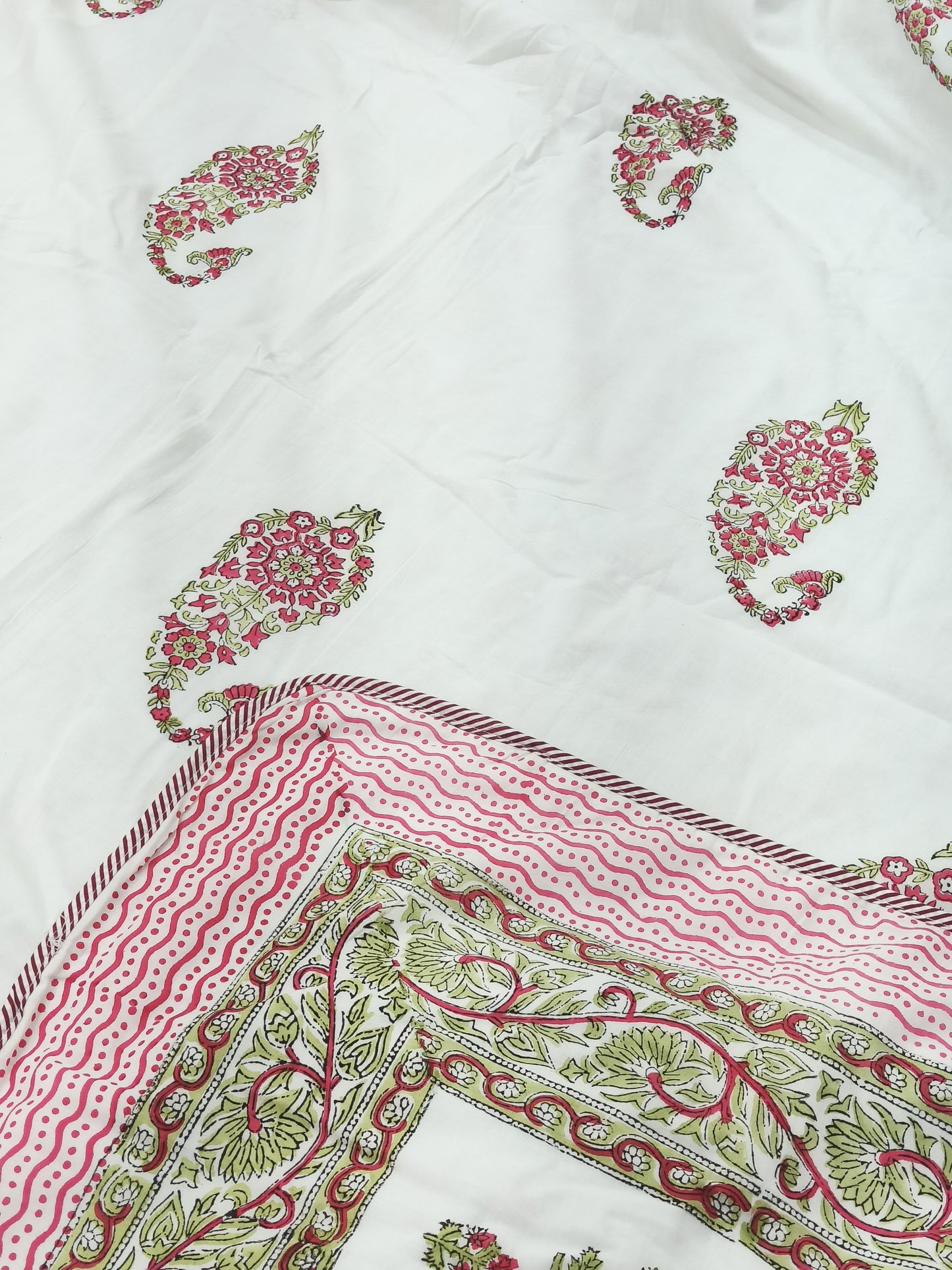 Handblock Printed Premium Double Bed Dohar