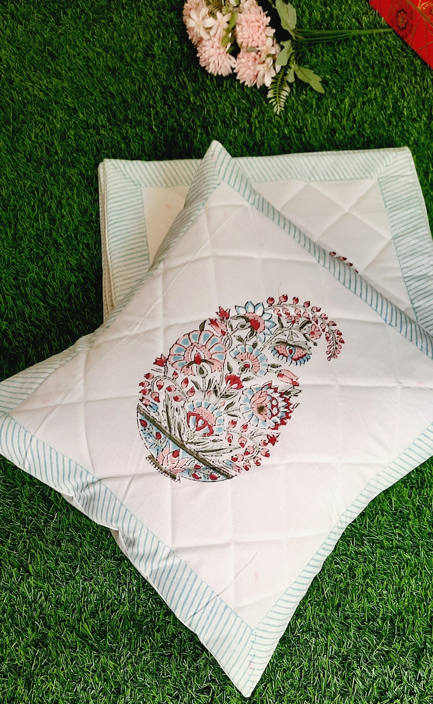 Handblock Printed Cushion Covers